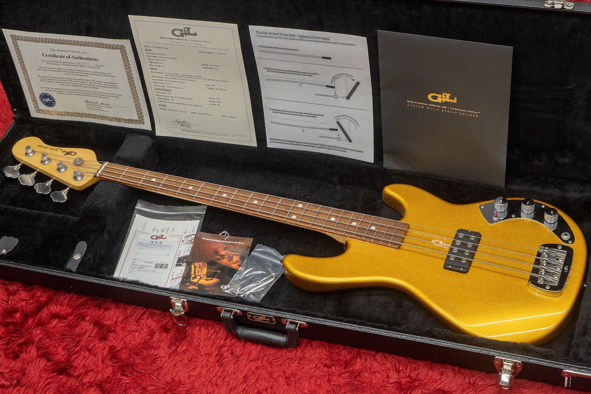 outlet】G&L / LTD CLF Research L1000 PHG CR 4.025kg