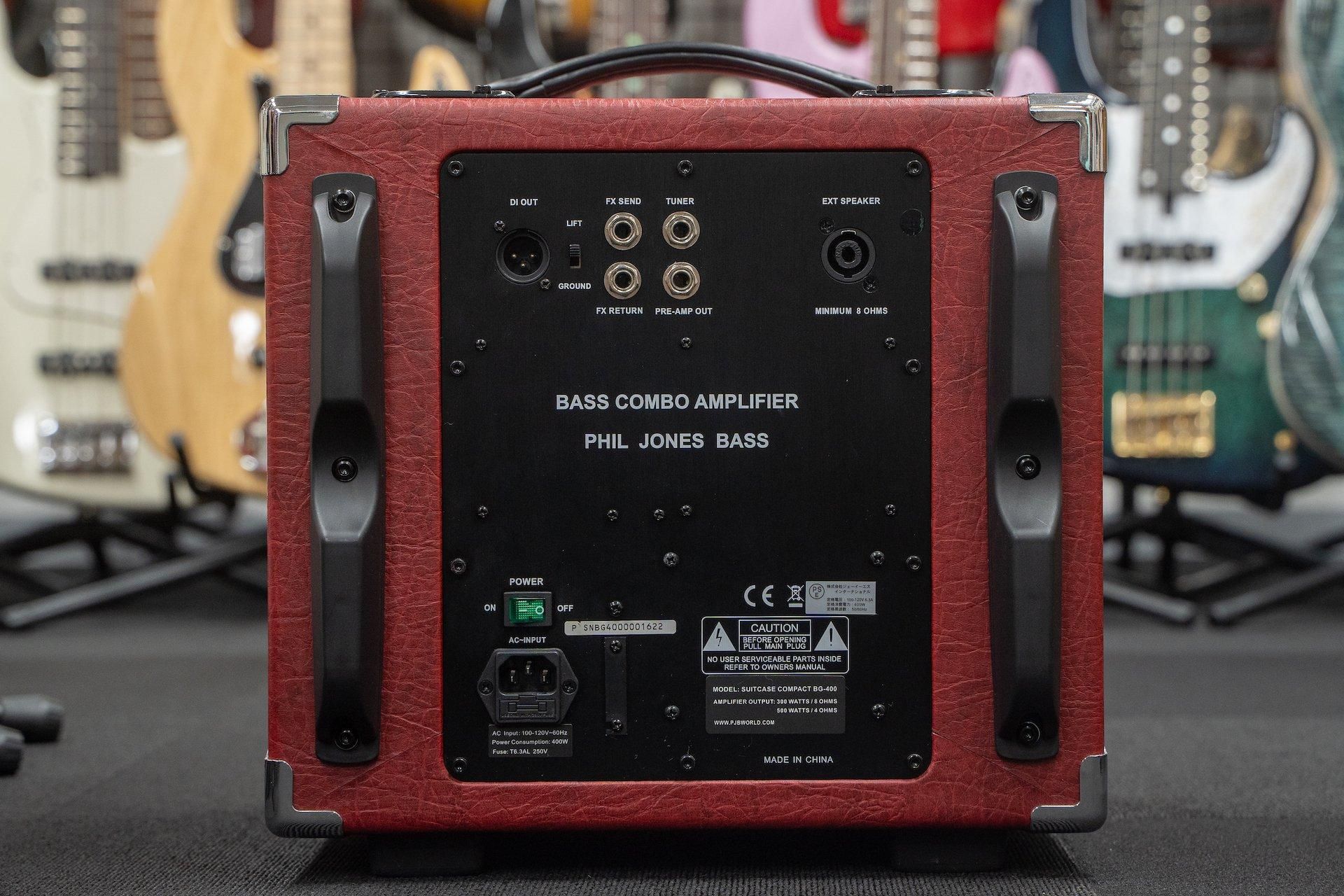 used】Phil Jones Bass (PJB) / Suitcase Compact BG-400 Red
