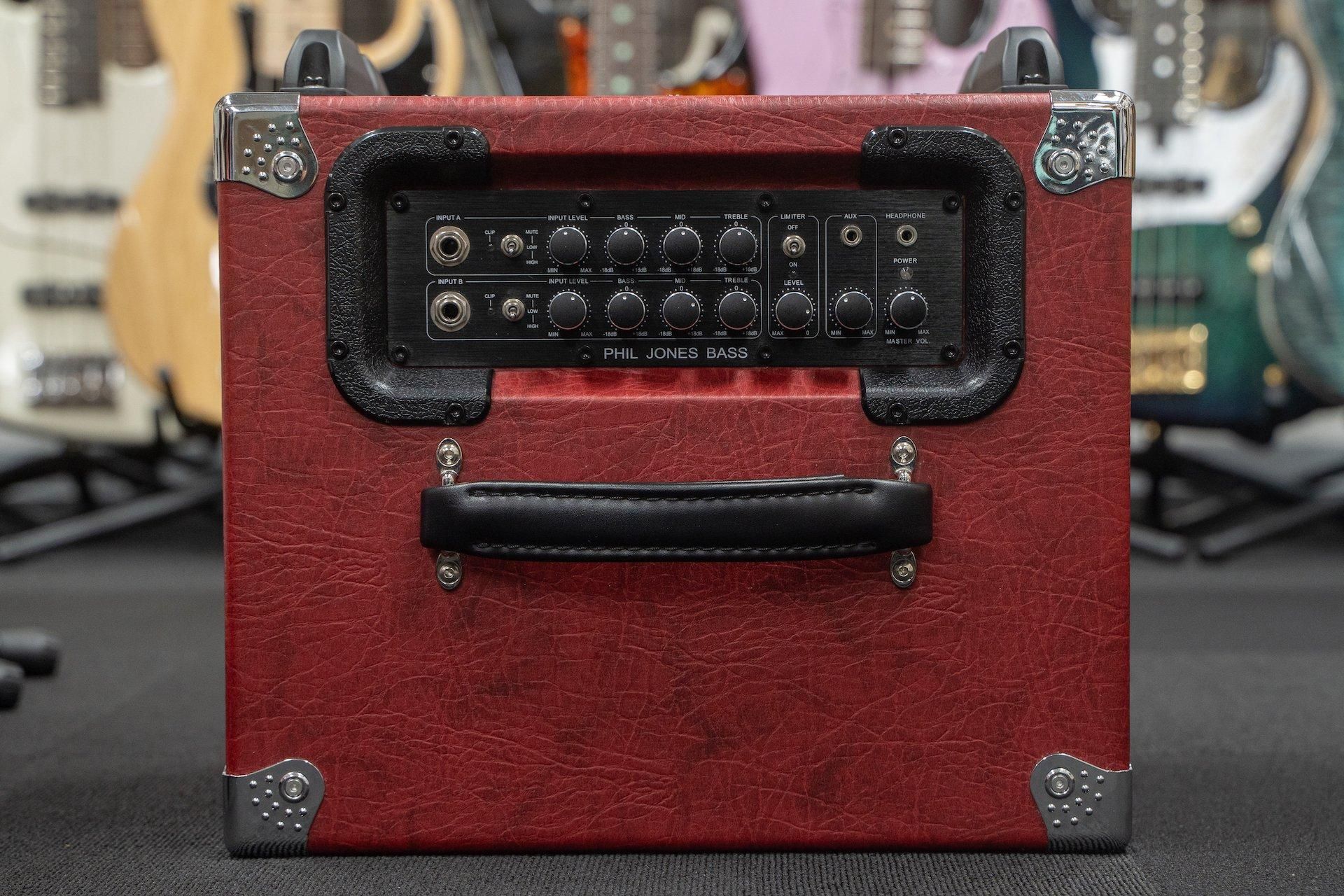 used】Phil Jones Bass (PJB) / Suitcase Compact BG-400 Red