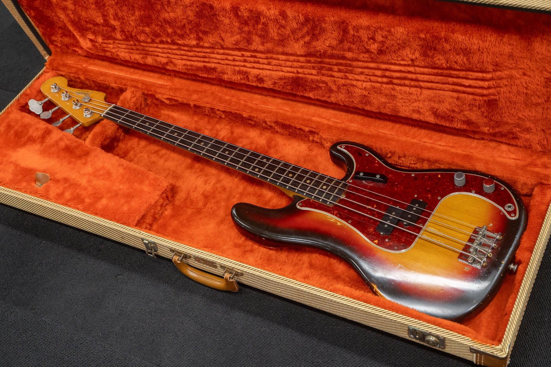 【2025年】高評価レビューアイテム特集 Bass Precision / used】Fender Hard 【GIB横浜 Tweed Case ベース