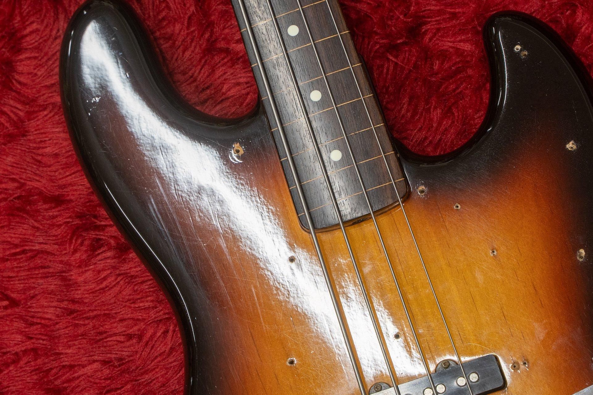used】Fender Japan / JB62-60 FL mod. 3TS 1985 3.995kg