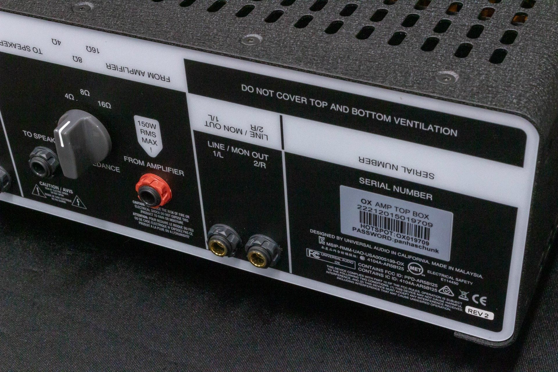 used】Universal Audio / OX AMP TOP BOX【TONIQ横浜】 - Geek