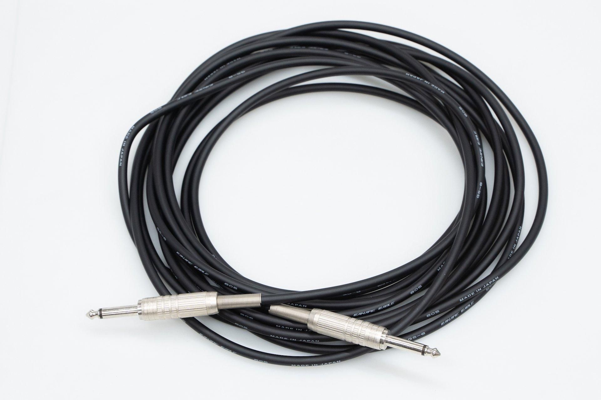 ケーブル・シールド CANARE GS-6 black 100 Amazon | CANARE GS-6 PROFESSIONAL サイレントプラグ付 ギター