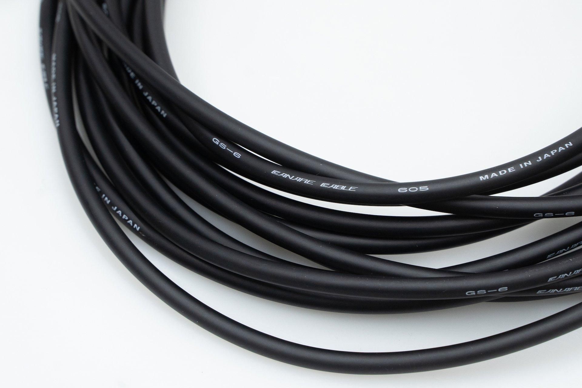 ケーブル・シールド CANARE GS-6 black 100 楽天市場】CANARE カナレ GS-6 シールド ケーブル L-S 5m