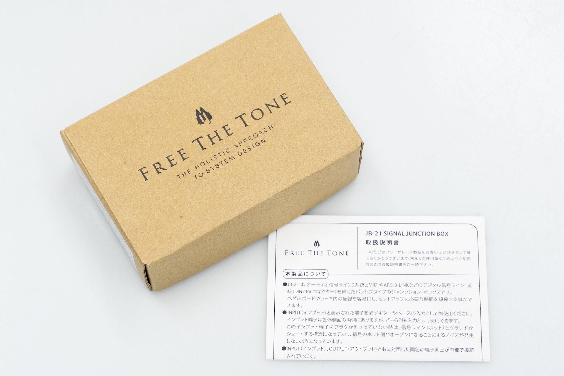 FREE THE TONE JB-21 ジャンクションボックス JB-21B / JB-41C / JB-82C｜Products 商品紹介｜Free The Tone