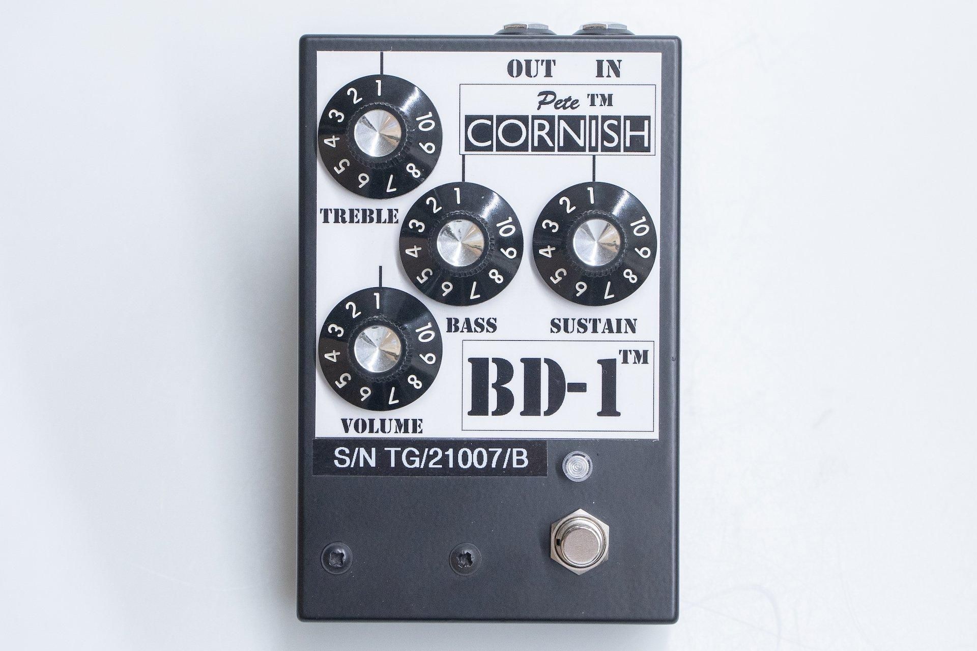 ギター PETE CORNISH BD-1 BASS D Pete Cornish BD-1 Deluxe Series Guitar Or Bass Overdrive