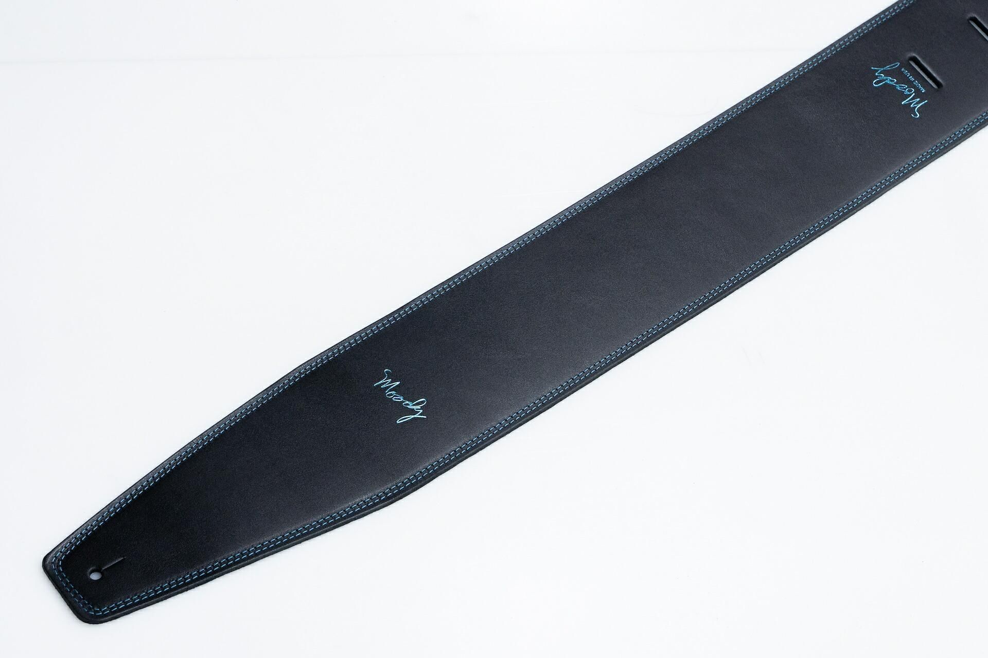 Moody Leather-Leather 2.5 STD [Black-Sky Blue] ｜イケベ楽器