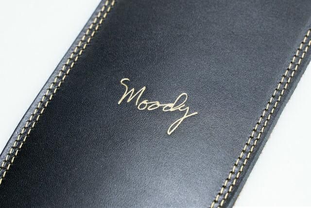 new】Moody Straps / 4.0 Inch Black/Tobacco Suede Long Tail new】Moody Straps / 4.0 Inch Black/Tobacco Suede Long Tail