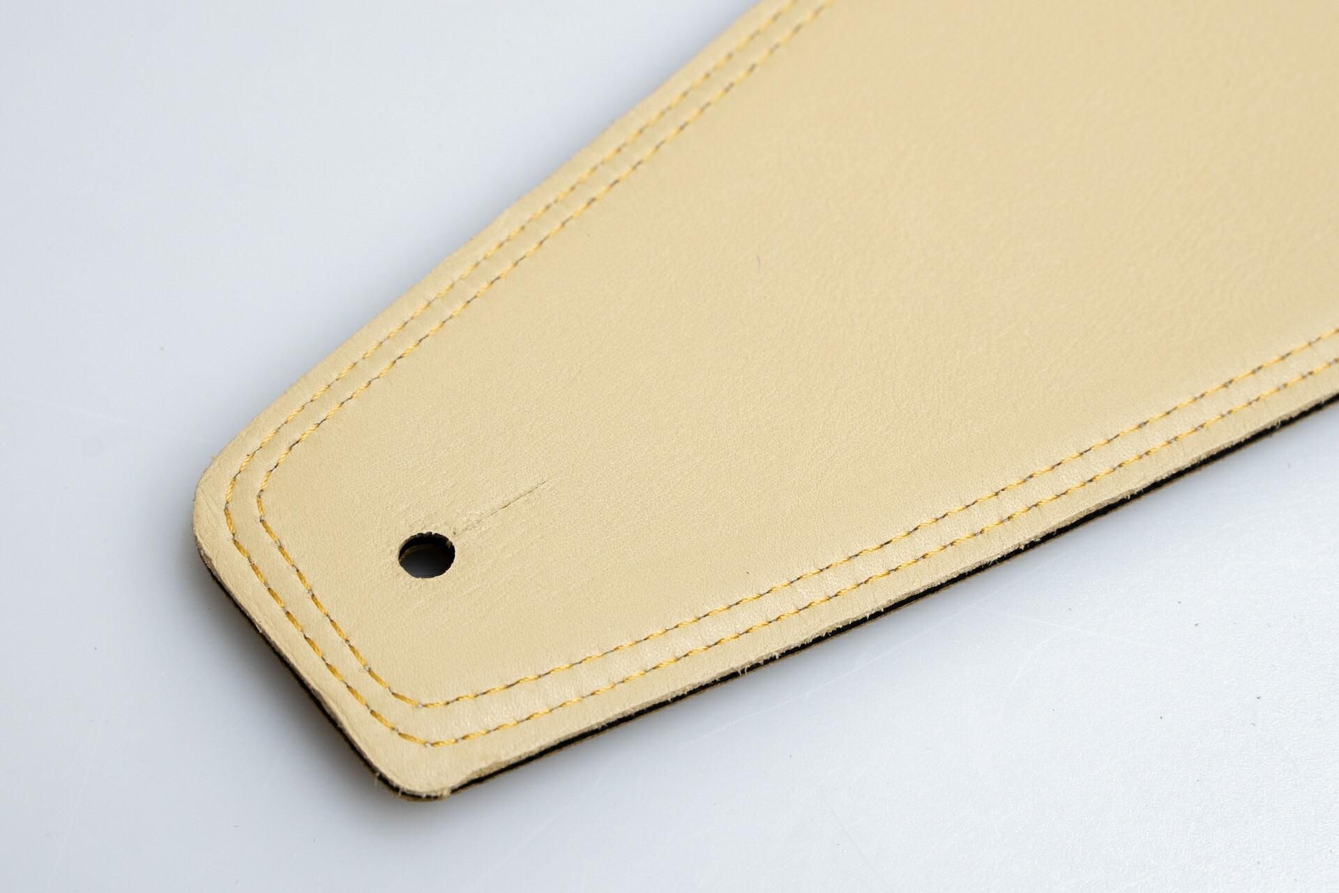 new】Moody Straps / 4.0 Inch Camel/Cream Leather Standard