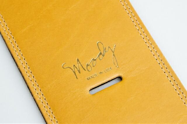 ギター Moody Straps L&L 2.5\" STD Camel / Cream Moody Straps L&L 2.5