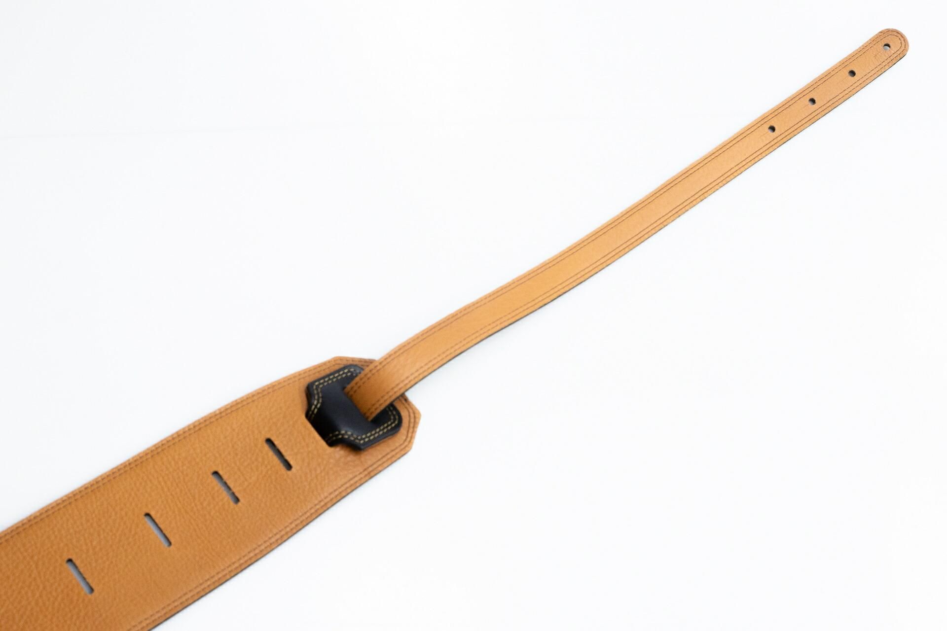 new】Moody Straps / 4.0 Inch Black/Black Leather Standard