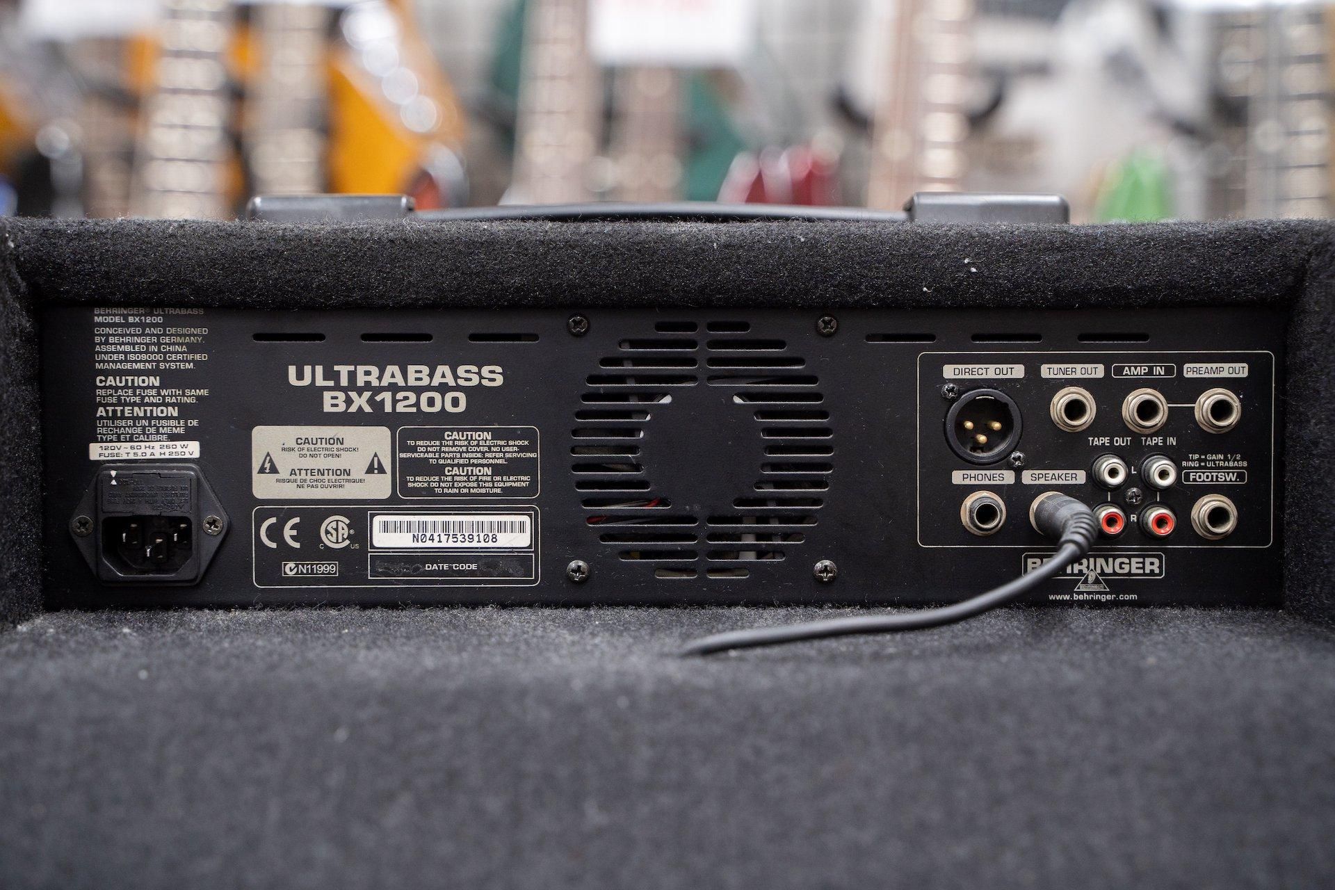 used】BEHRINGER / ultrabass BX1200【GIB横浜】 - Geek IN Box used】BEHRINGER / ultrabass BX1200【GIB横浜】 - Geek IN Box