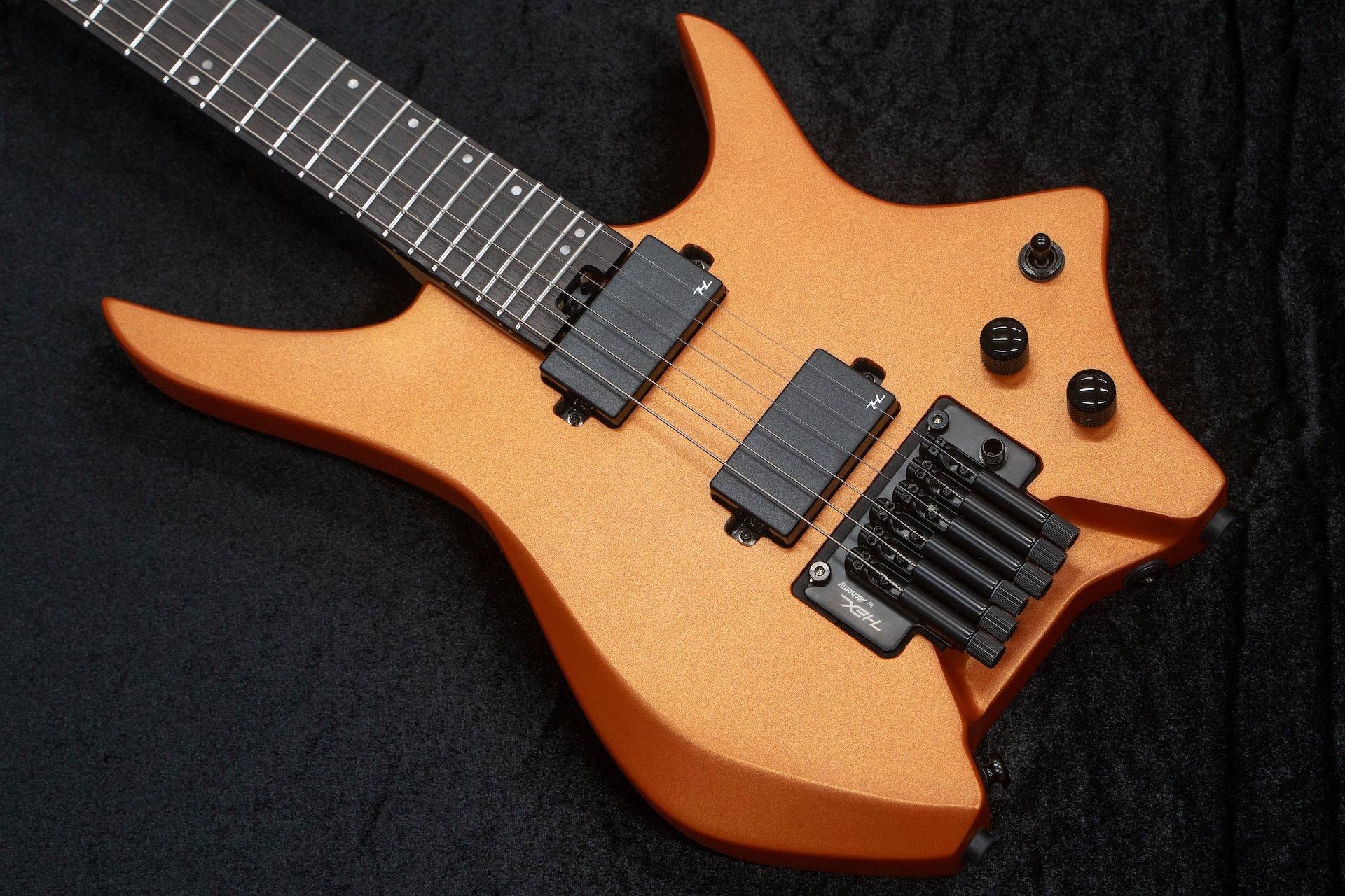new】HEX Guitars / N500 Metallic Coral Orange - Geek IN Box