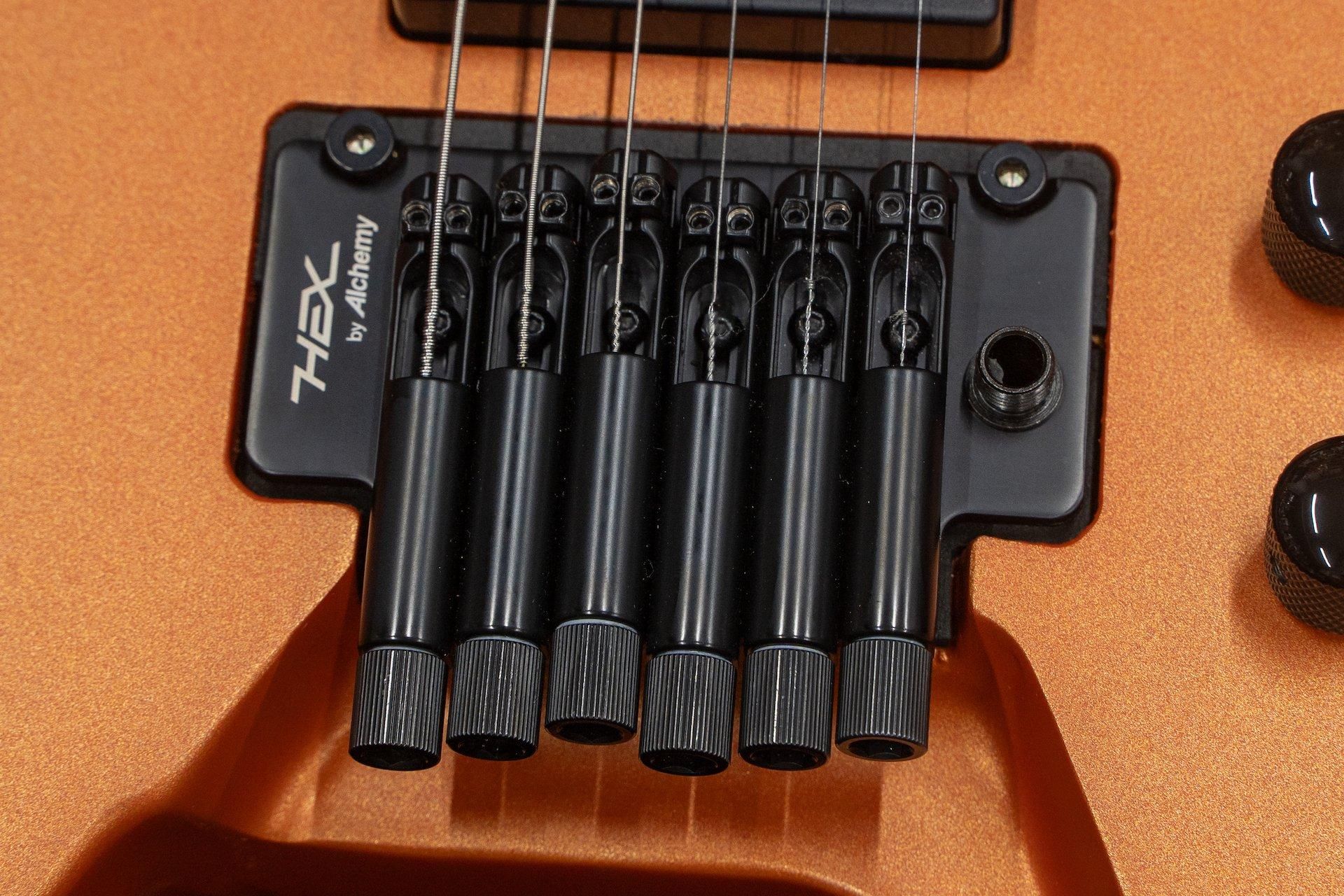 ギター HEX Guitars N500 HEX Guitars N500 Metallic Coral Orange（新品/送料無料