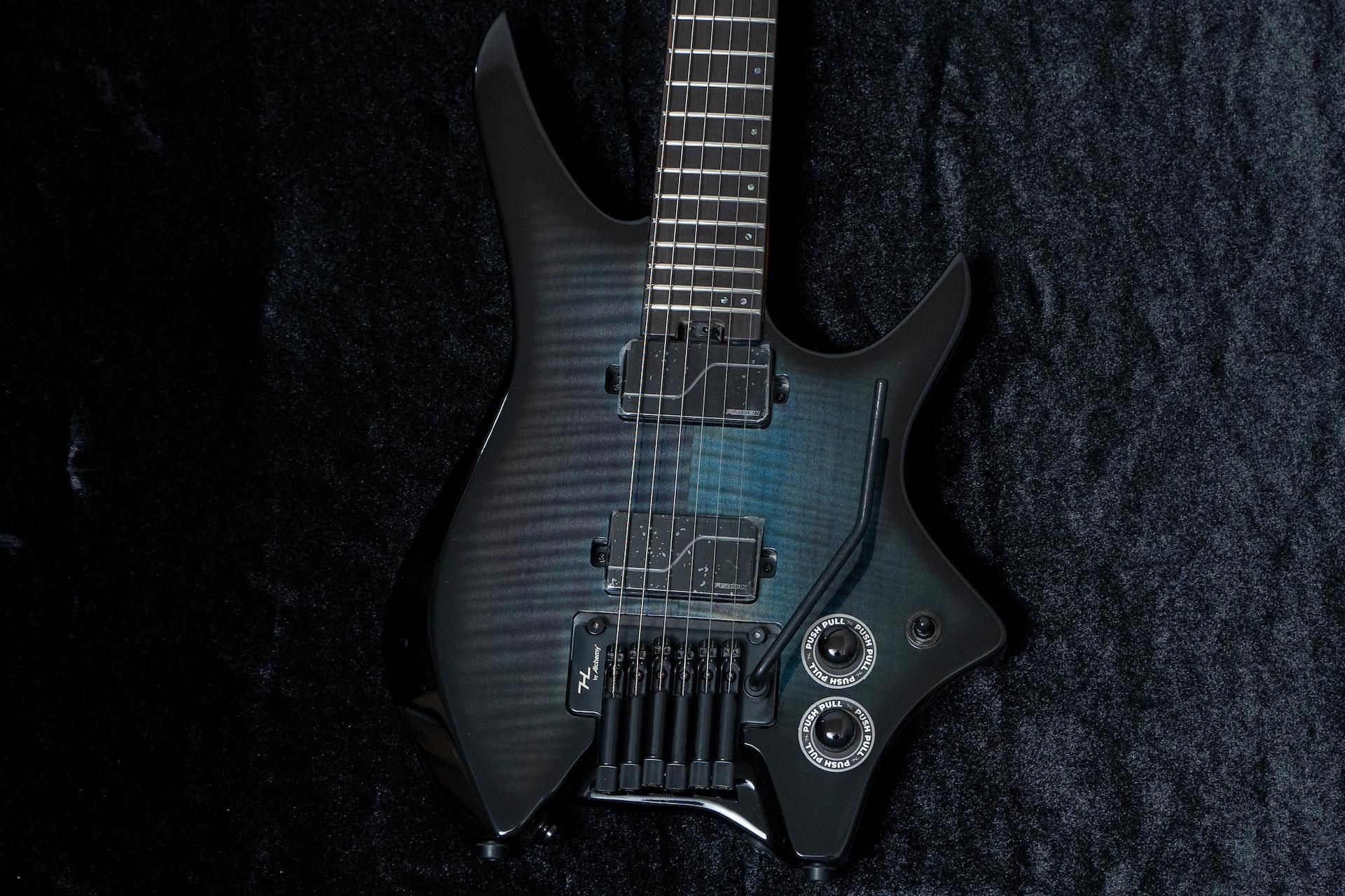 new】HEX Guitars / N700 Transparent Blue Burst - Geek IN Box