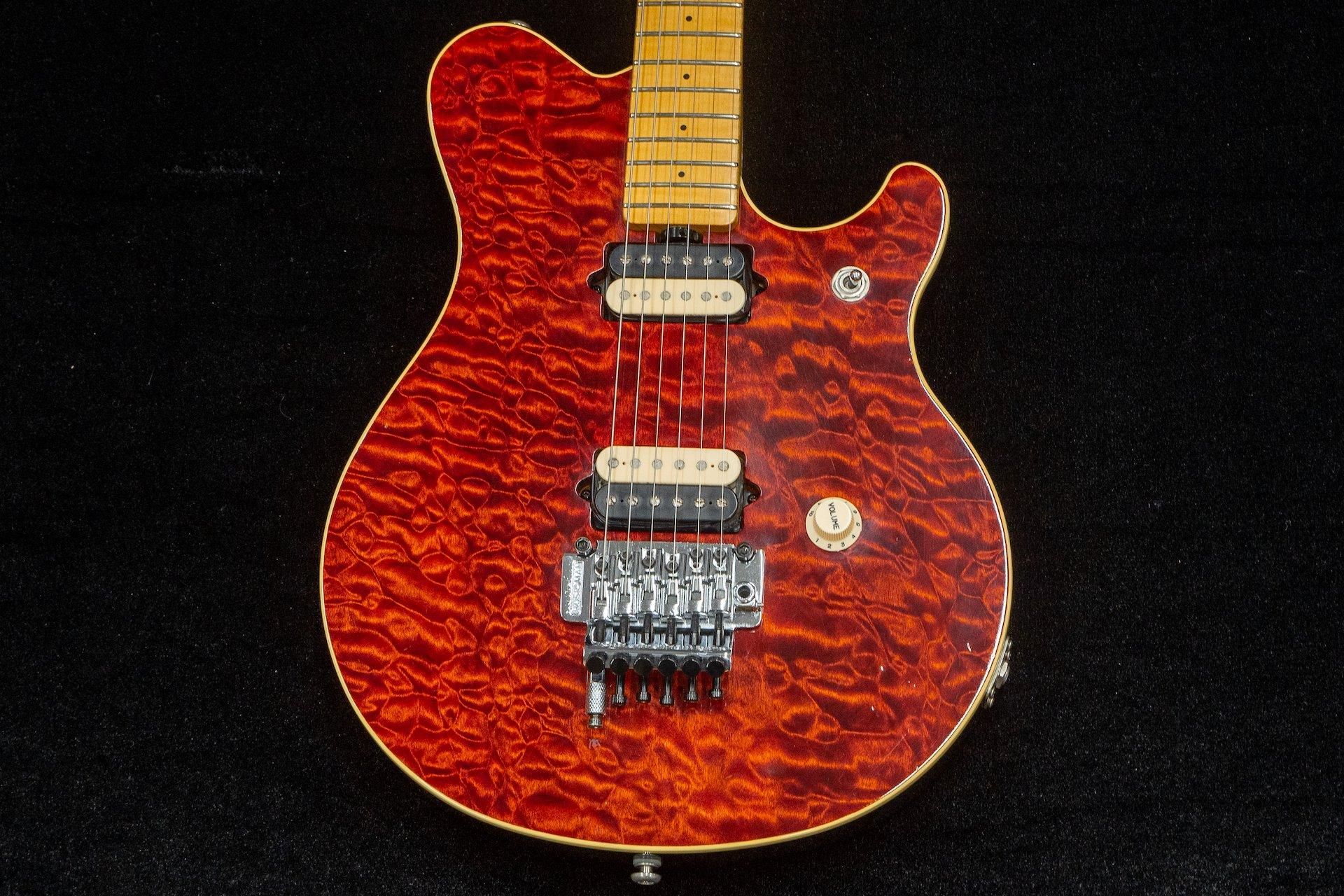 used】Musicman / AXIS EX Hi-End Guitars Translucent Red used】Musicman / AXIS EX Hi-End Guitars Translucent Red