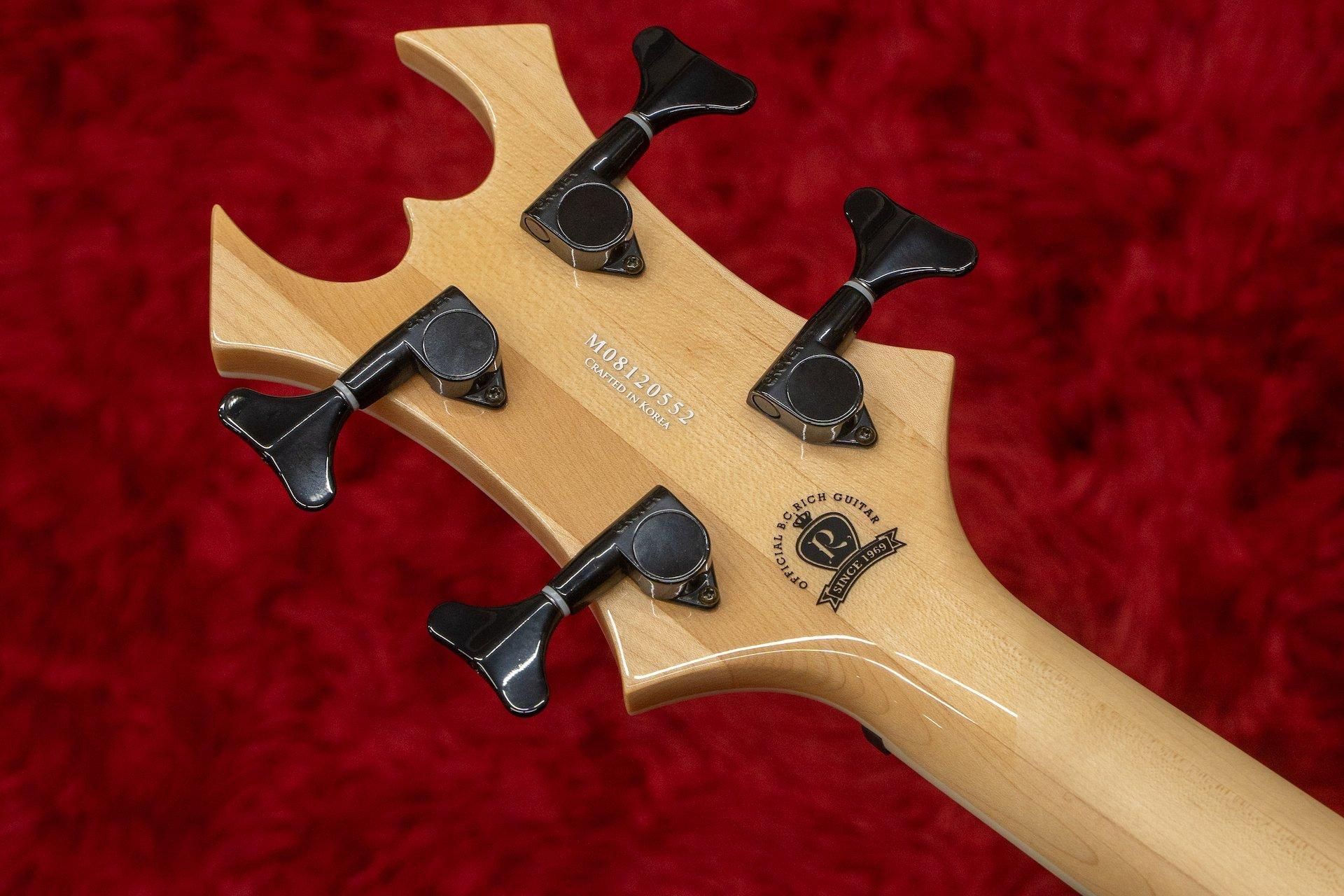 used】B.C. Rich / Paolo Gregoletto Signature 4st NT Warlock Bass