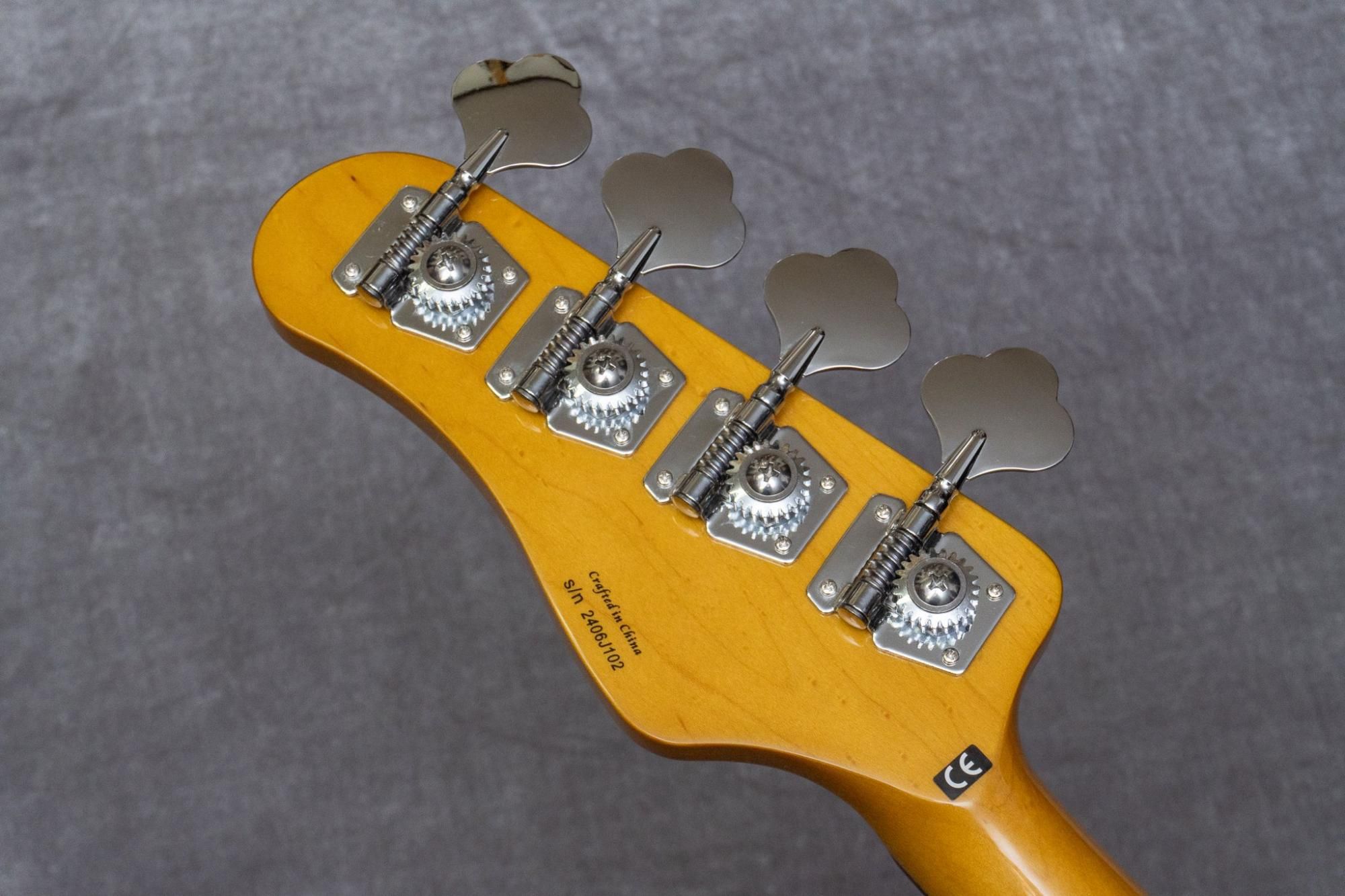 new】woofy basses / Classic Series J Bass 4 3TS スタックノブ