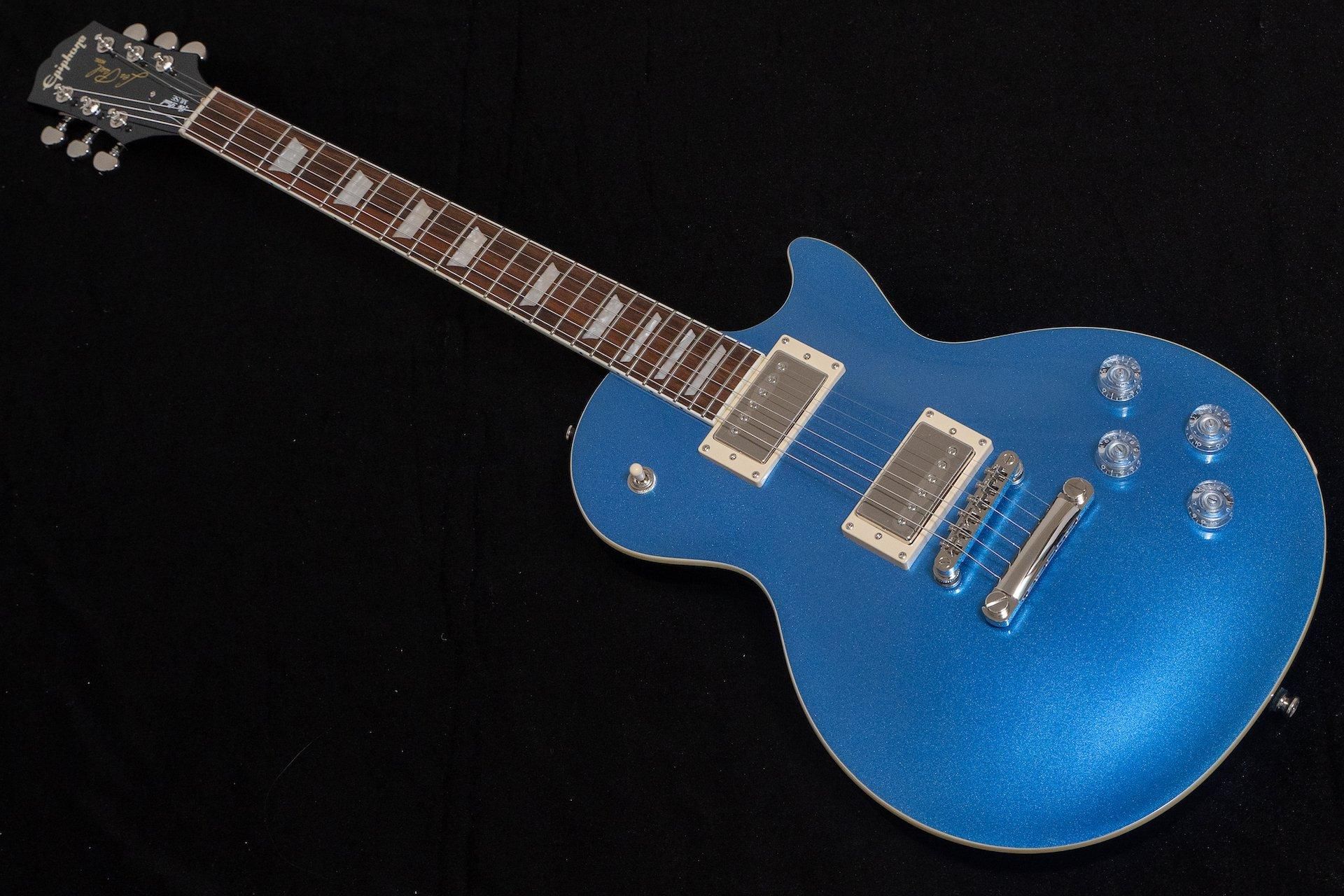 outlet】Epiphone / Les Paul MUSE Radio Blue Metallic