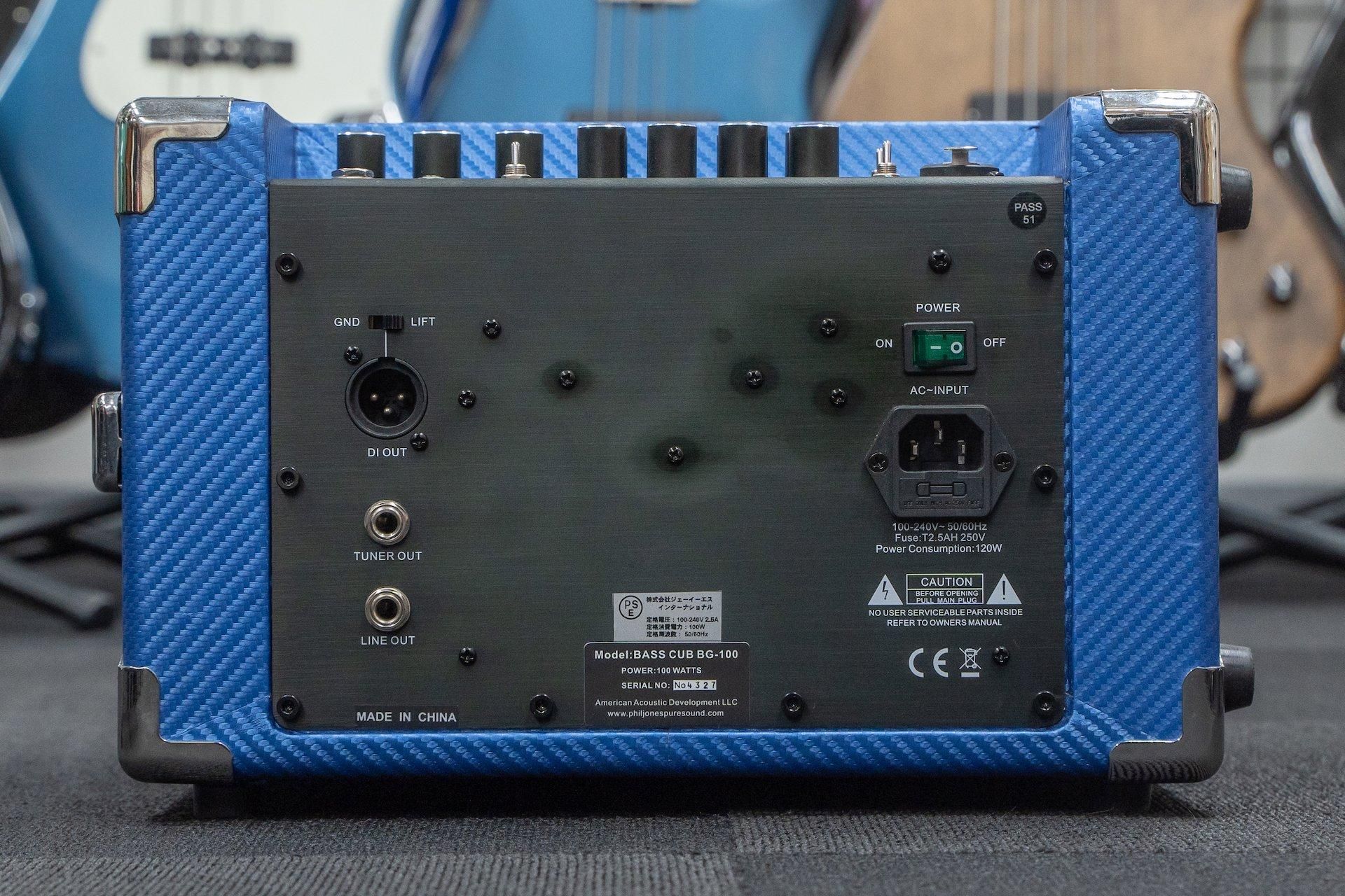 used】Phill Jones Bass (PJB)/ BASS CUB Cartoon Blue【GIB横浜