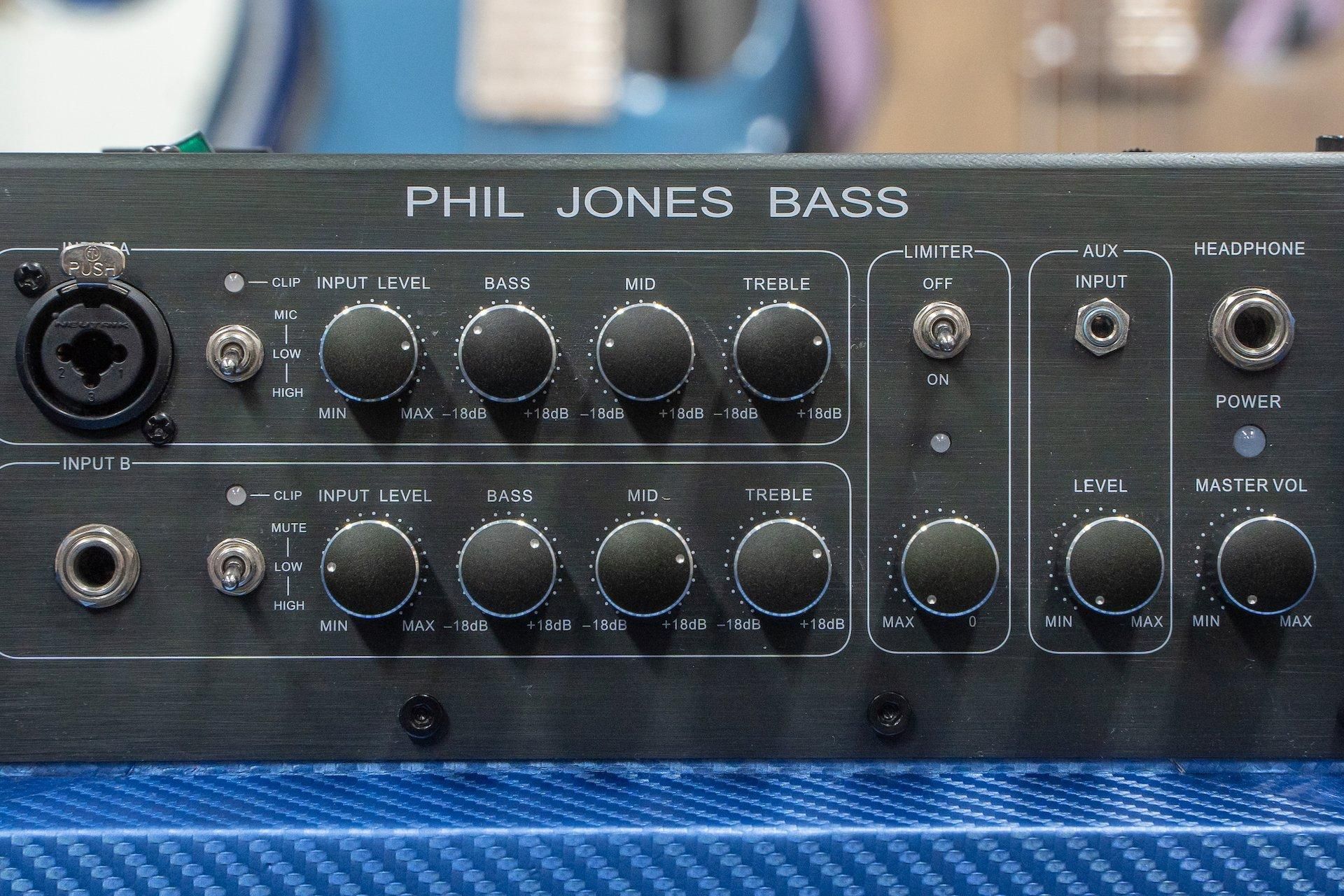 Phill Jones Bass BASS CUB Cartoon Blue