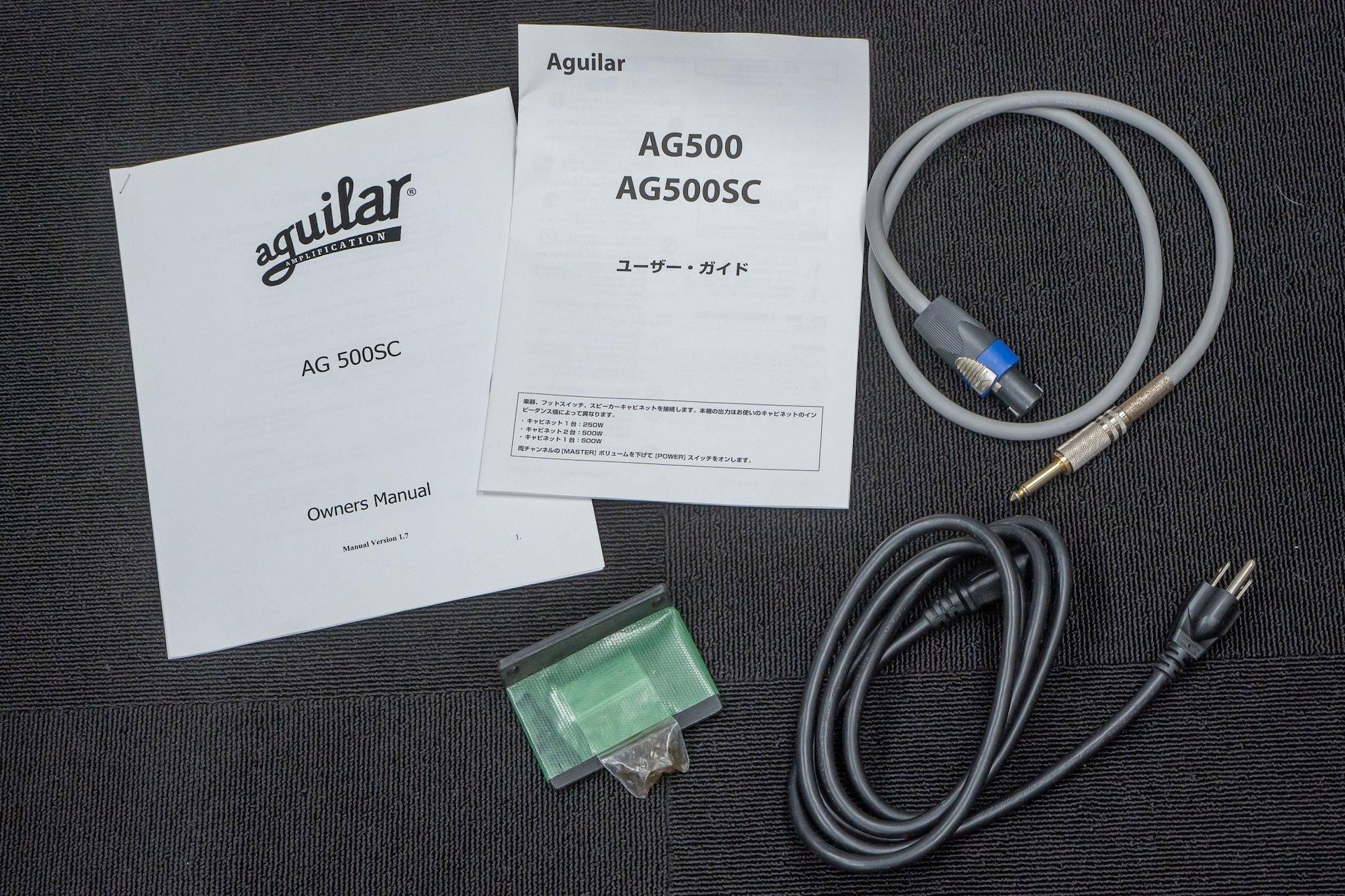 大人気アイテム used】Aguilar / AG500SC Bass Amp【GIB横浜】 - Geek IN Box ベース