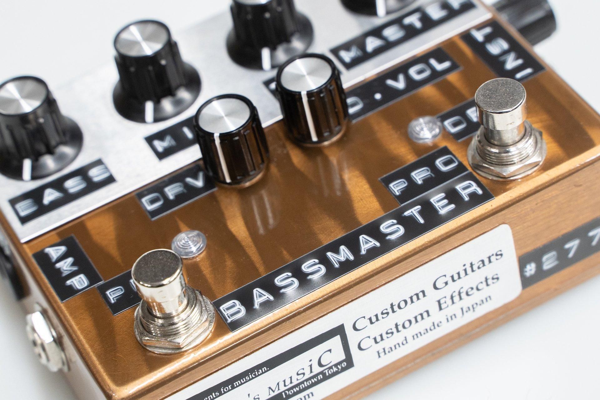 shin's music Bass Master PRO+ CTM w/ Input Level-SW & Drive