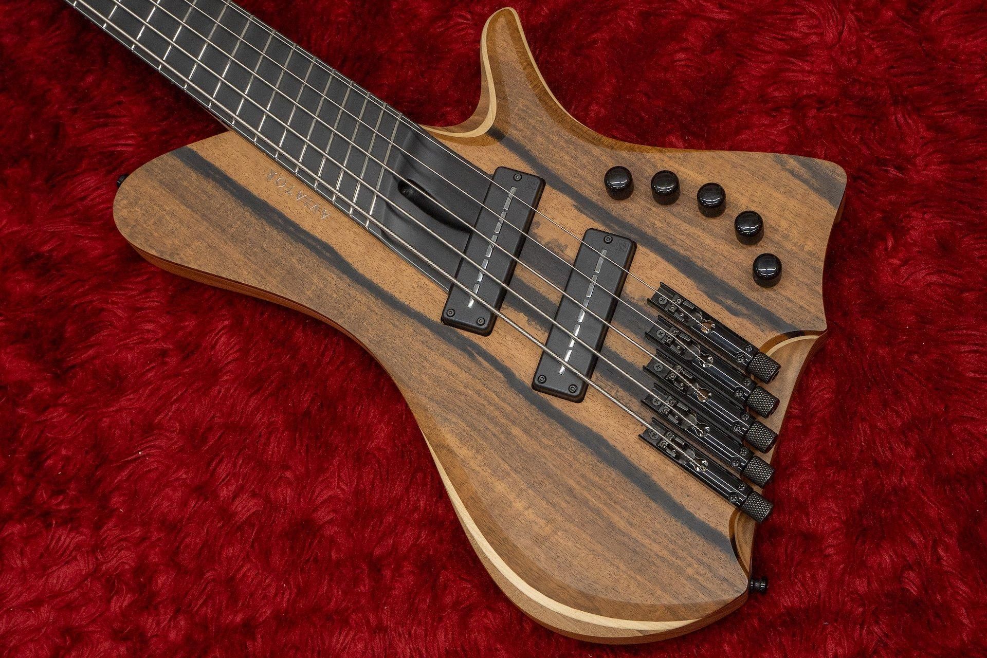 new】Aviator Guitars / Helldiver 5 Ace Edition Natural Satin Open