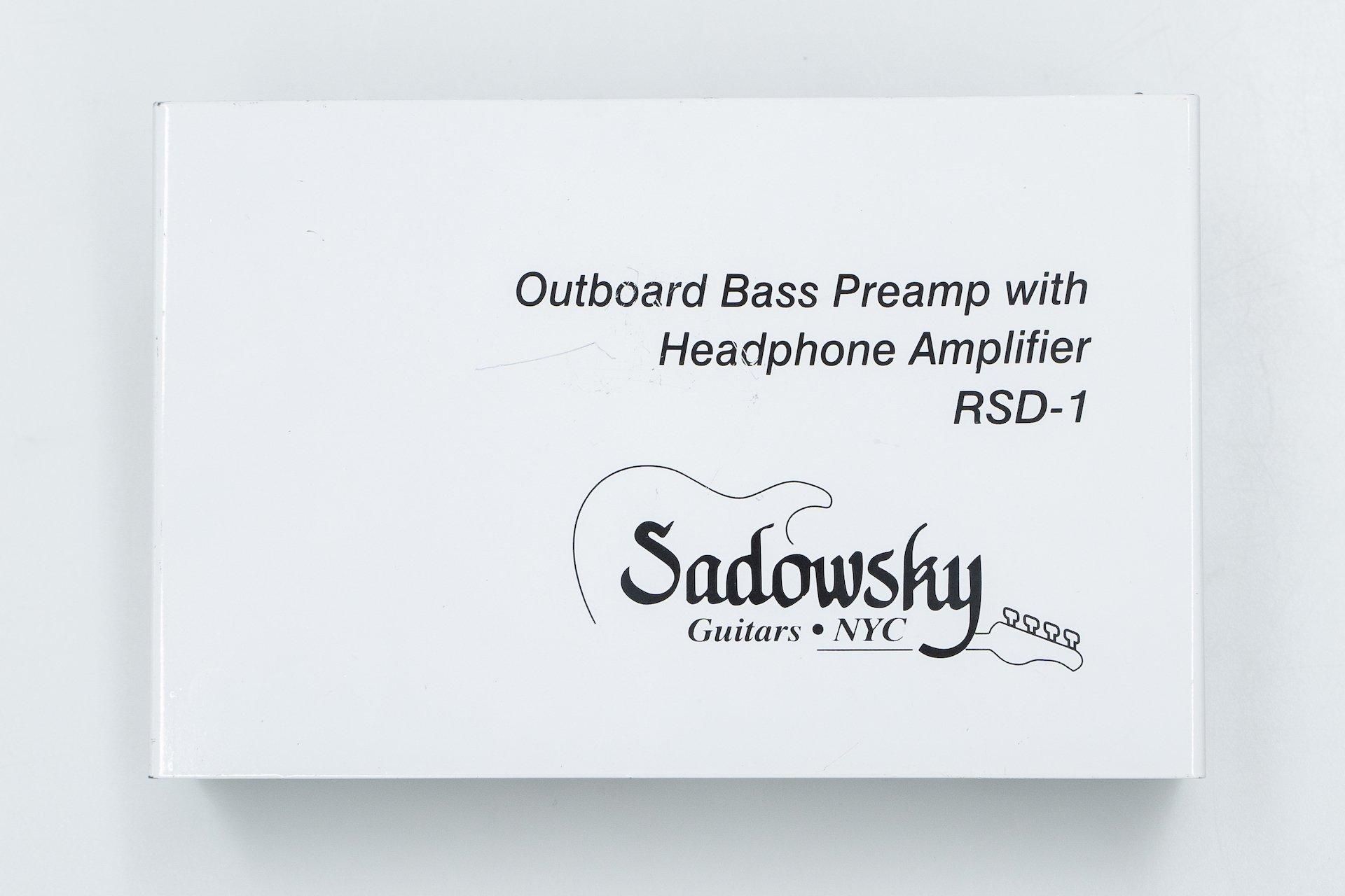 used】Sadowsky NYC / RSD-1 Bass Preamp【GIB横浜】 - Geek IN Box used】Sadowsky NYC / RSD-1 Bass Preamp【GIB横浜】 - Geek IN Box