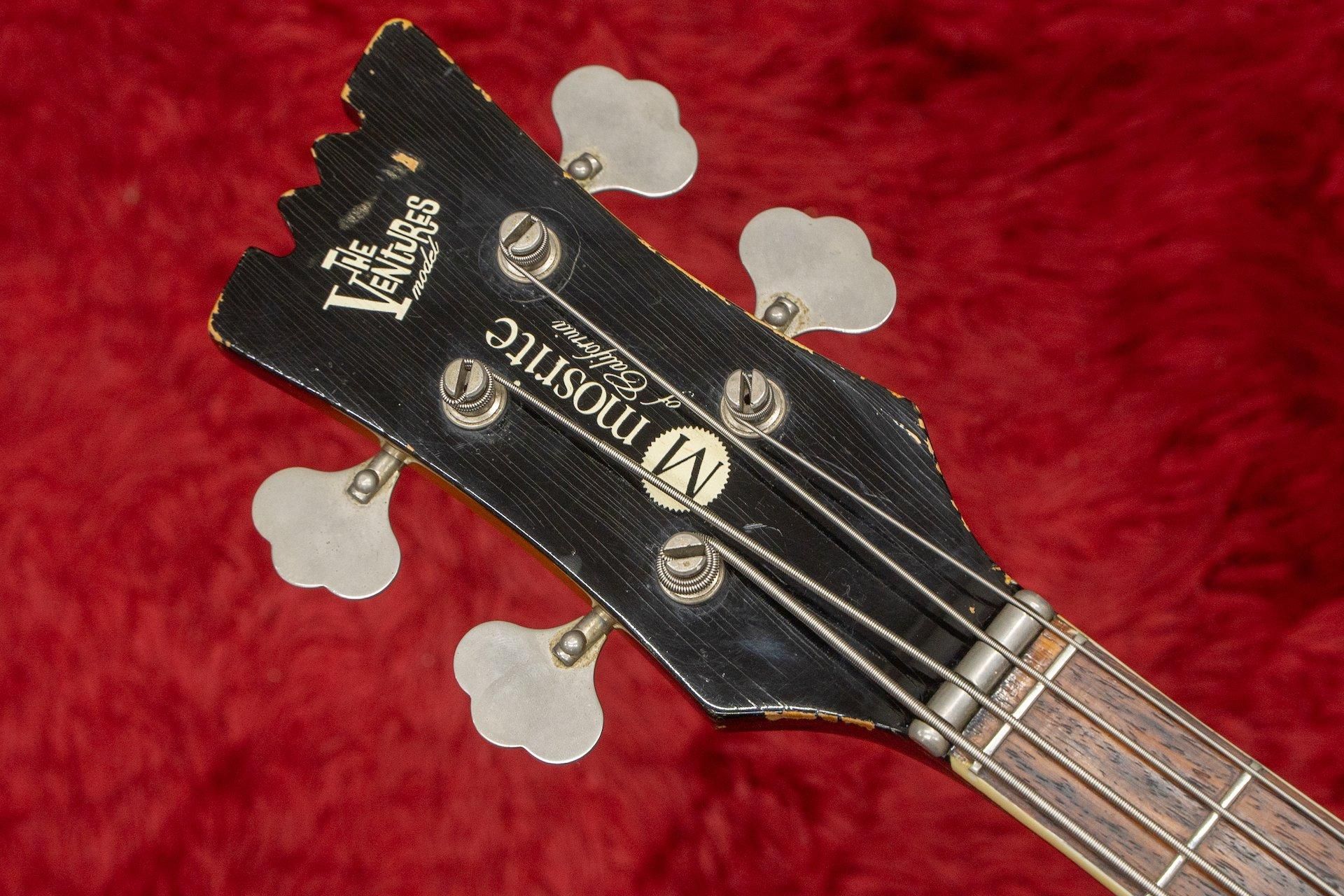 used】Mosrite / The Ventures Bass Sunburst 1965 3.530kg #5465【GIB
