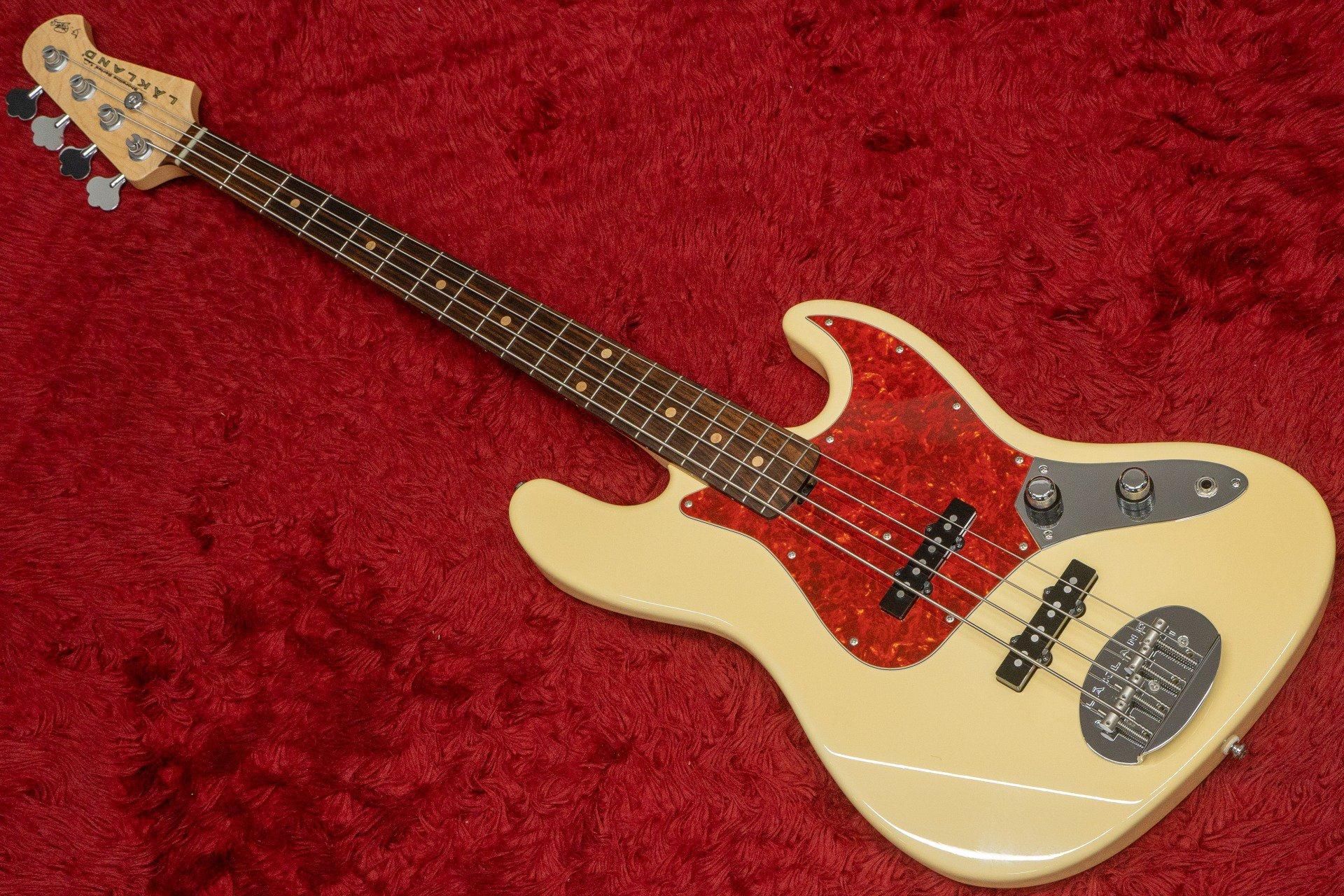 LAKLAND SL44-60 エレキベース パッシヴ used】Lakland / SL44-60/R Hinatch Signature Bass Off White