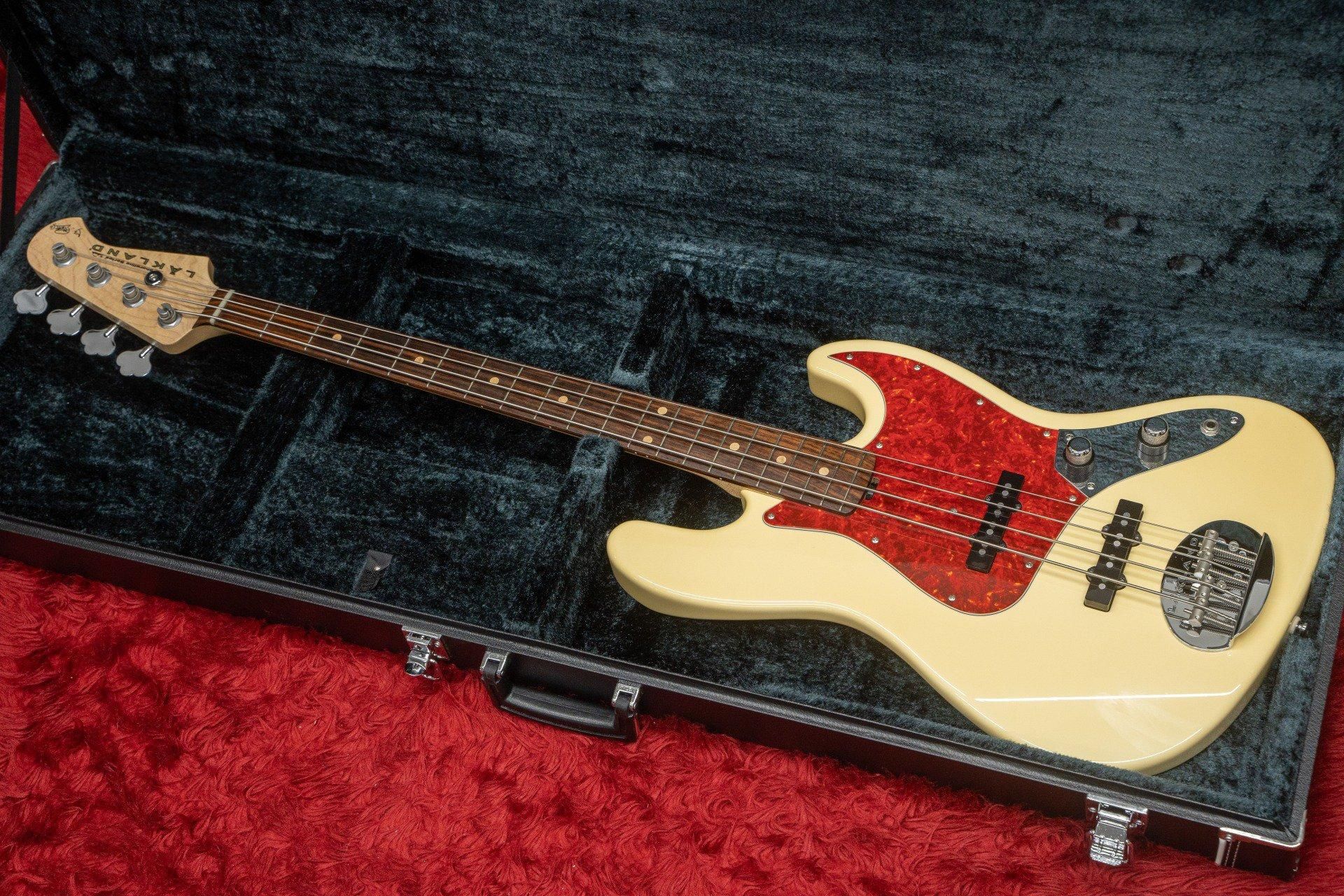 used】Lakland / SL44-60/R Hinatch Signature Bass Off White used】Lakland / SL44-60/R Hinatch Signature Bass Off White