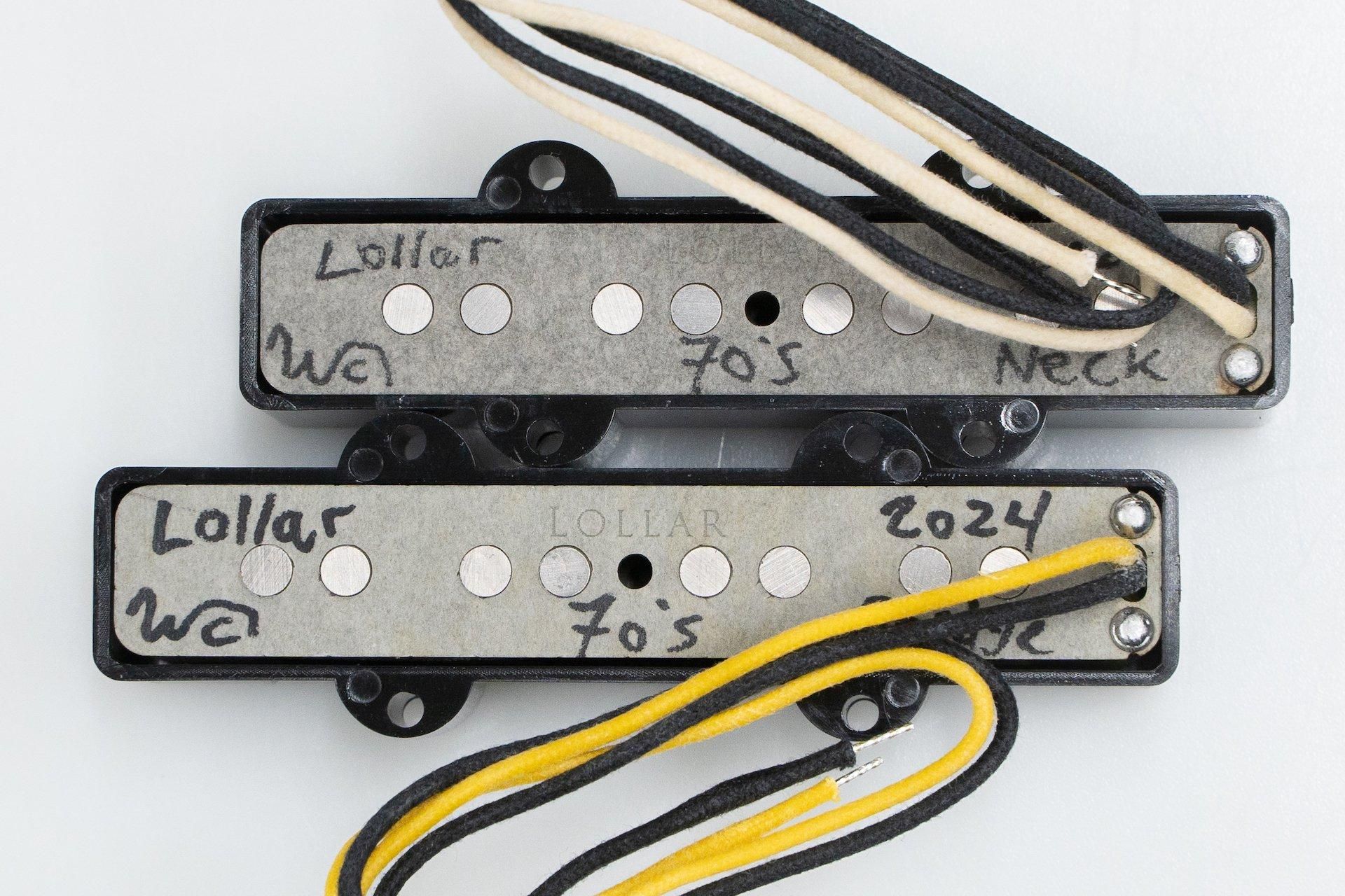 new】Lollar Pickups / 70s Jazz Bass 4-String Pickup Set【GIB new】Lollar Pickups / 70s Jazz Bass 4-String Pickup Set【GIB