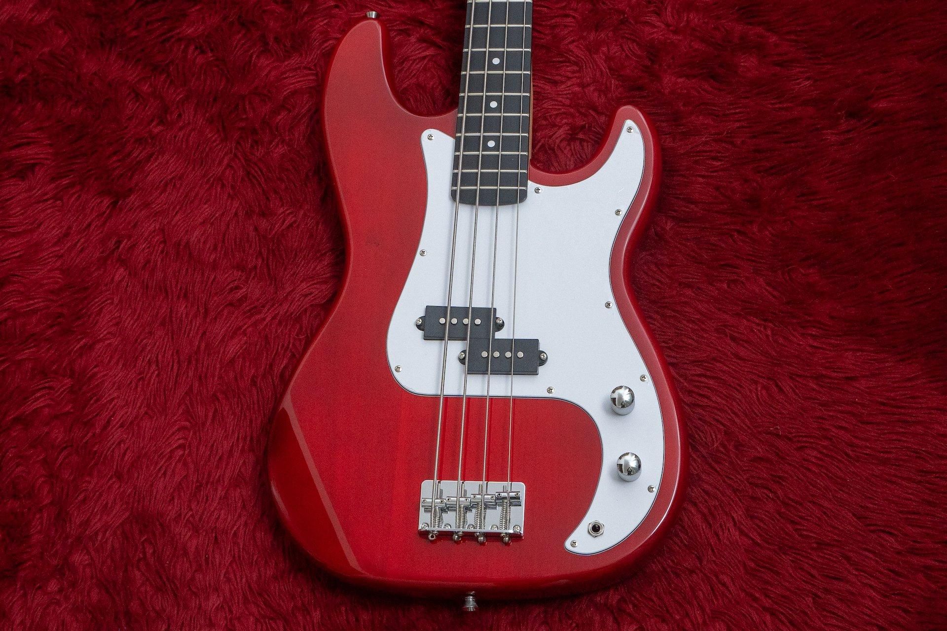 new】woofy basses / ONE series Woo 4 See Through Red - Geek