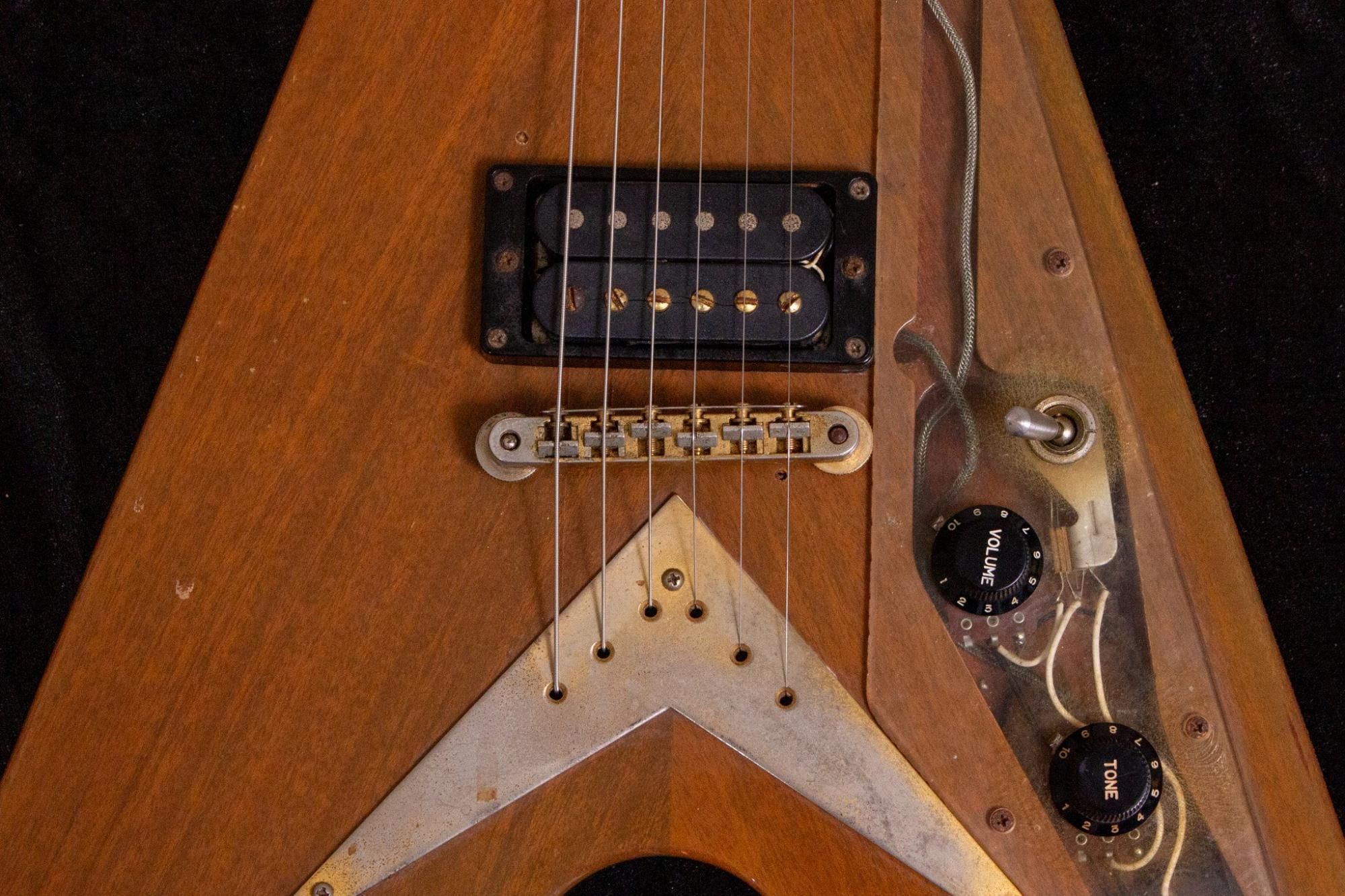 【希少】Orville by Gibson FV-58K コリーナ Orville by Gibson FV-74 Flying V White Made in Japan 1990