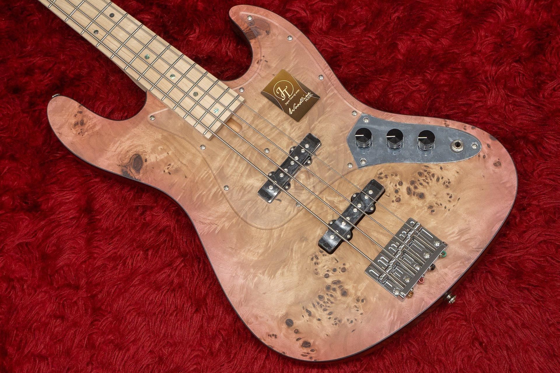 美品 Bacchus WL4-BP/M -KRB-BS-MH WL4-BP/M KRB-BS-MH Bacchus Japan Tune-up series エレキベース