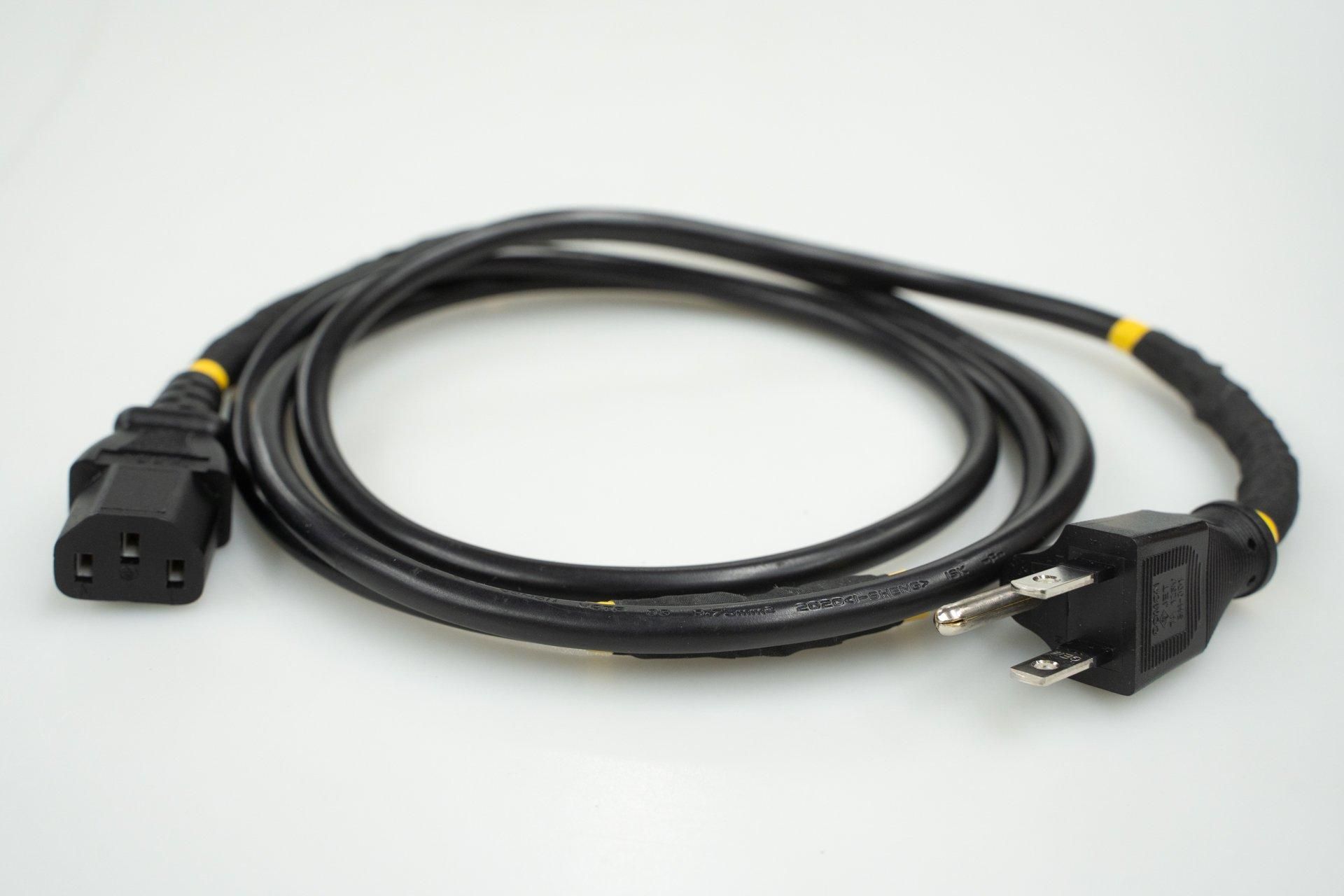 used】THE NUDE CABLE / 電源ケーブルD-TUNE PRO MODEL- 1.8m