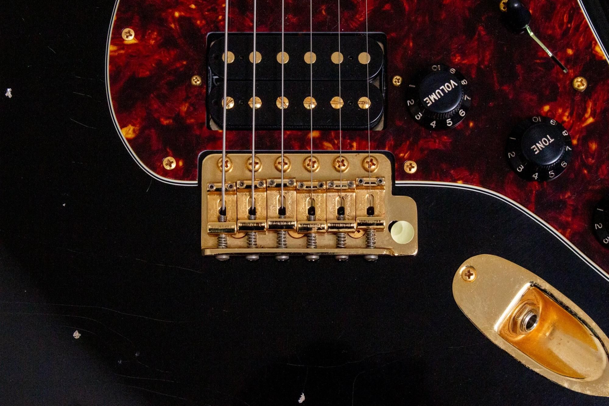 new】Xotic / XSC-2 Black Medium Aged Ash/R Gold Parts #3687