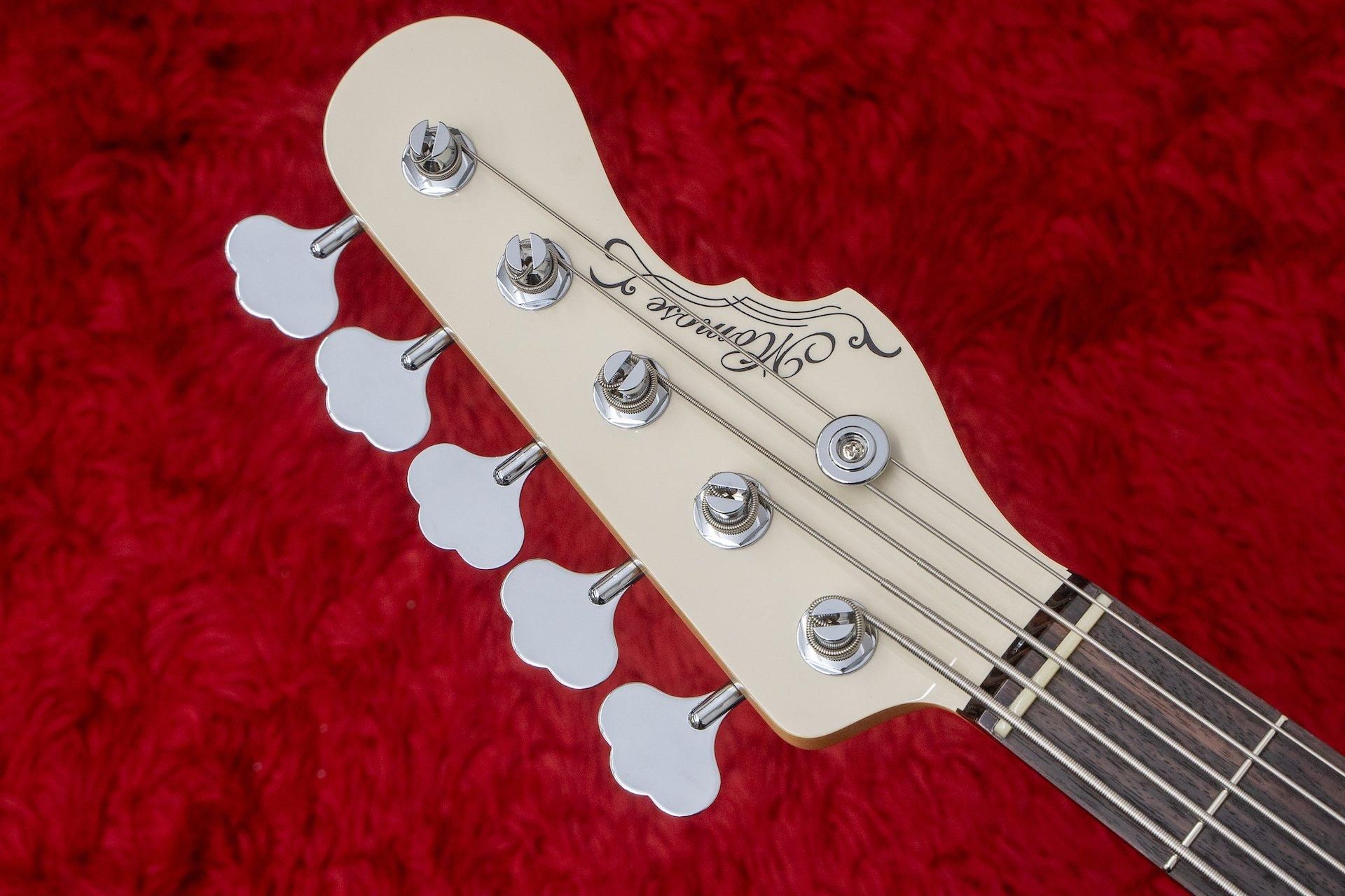 freedomピックアップ搭載】momose FlameTochi 4弦ベース（F BASS