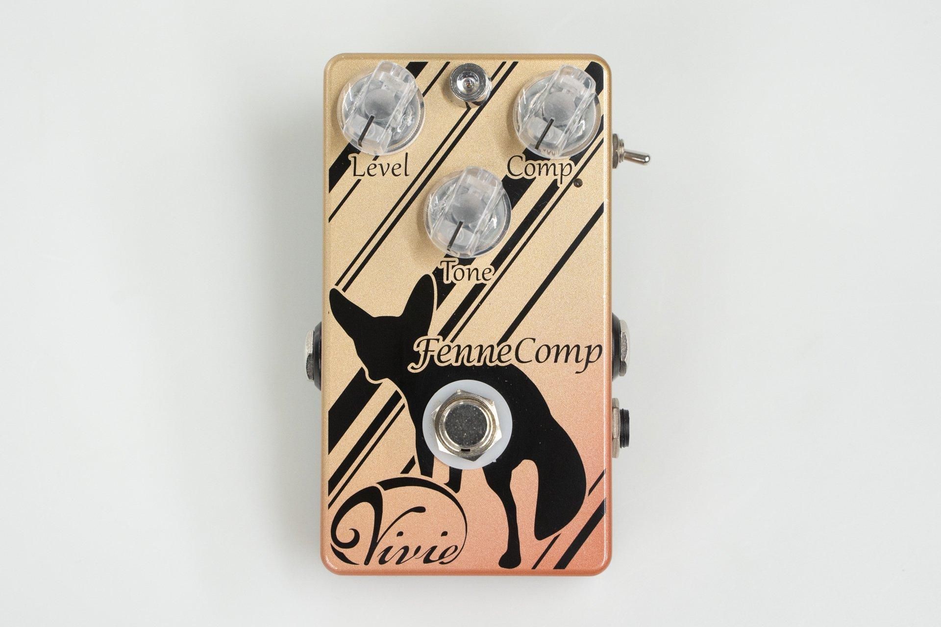 ギター Vivie FenneComp レビュー】Vivie Fennecomp ナチュラルでよく効くベースコンプ