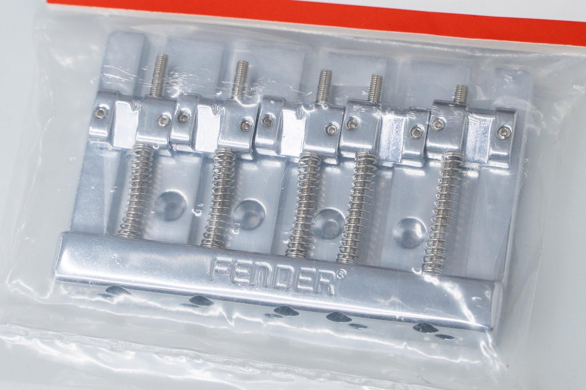 outlet】Fender / HiMass 5-String Bass Wide Bridge Assembly