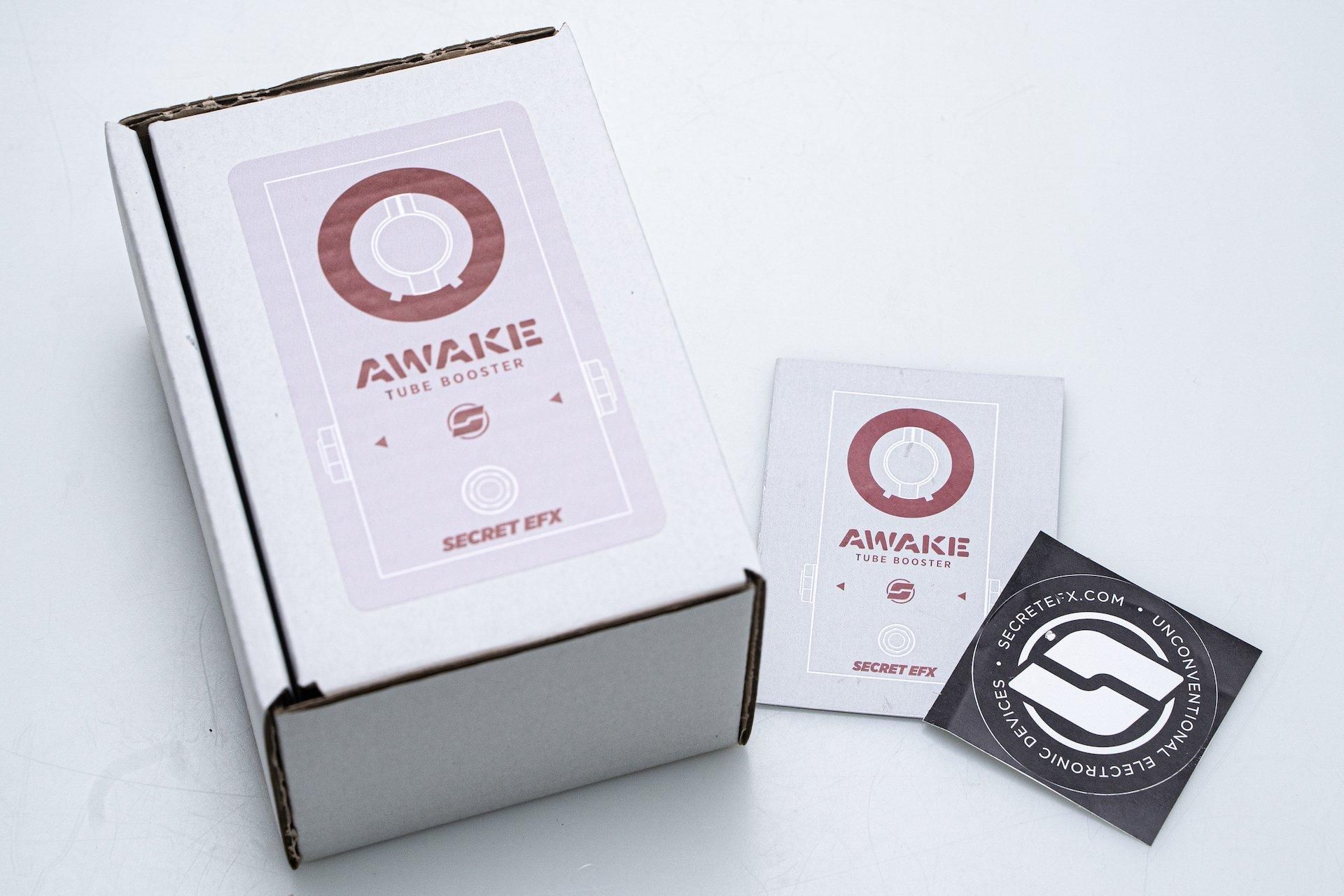 AWAKE TUBE BOOSTER 真空管クリーンブースター Secret EFX Awake Clean Tube Booster【GIB横浜】（新品/送料