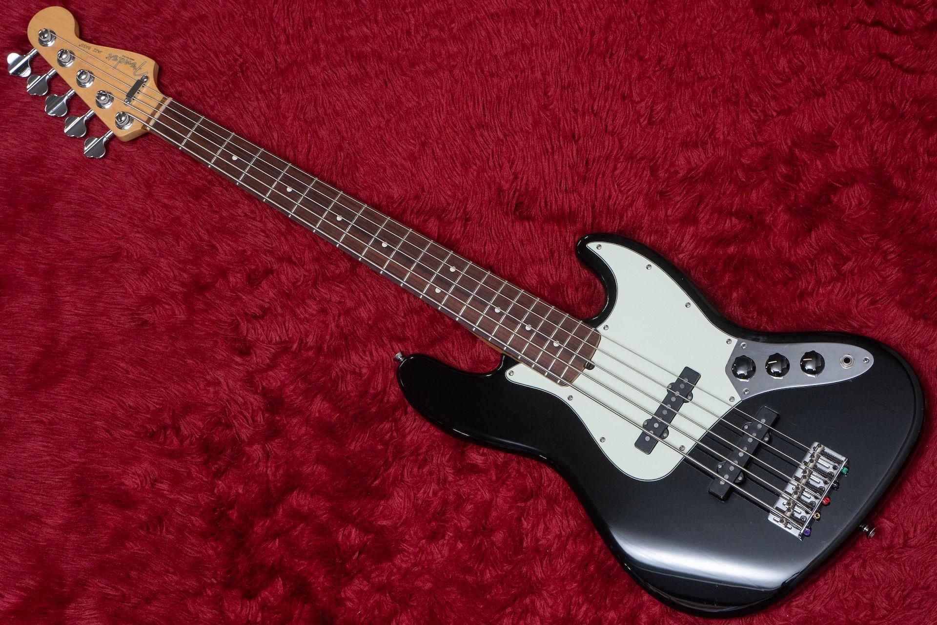 Fender American Standard Jazz Bass - Black | Sweetwater