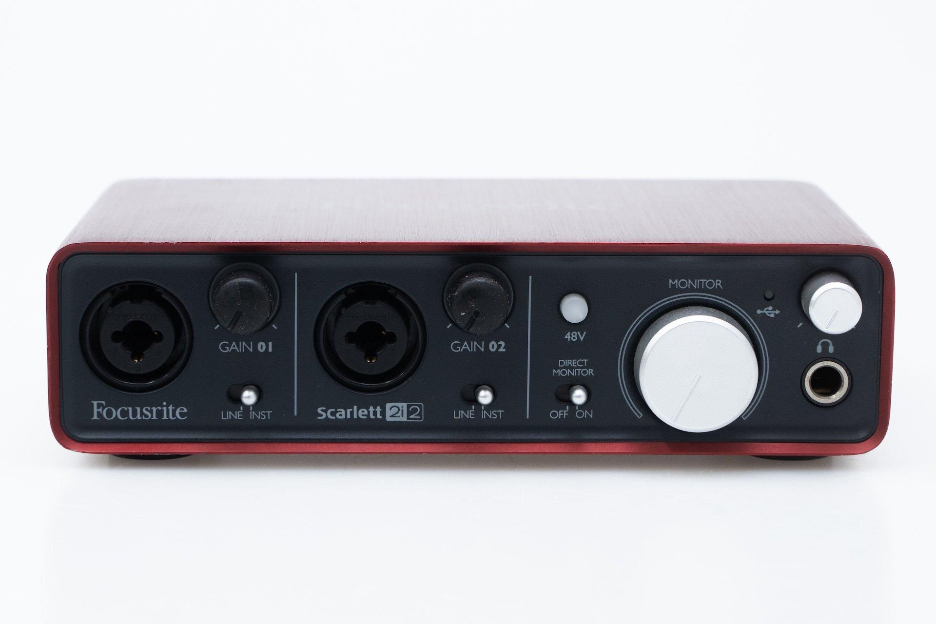 【美品】Focusrite Scarlett 2i2 Focusrite Scarlett 2i2 (4th Gen) 2in 2out オーディオ