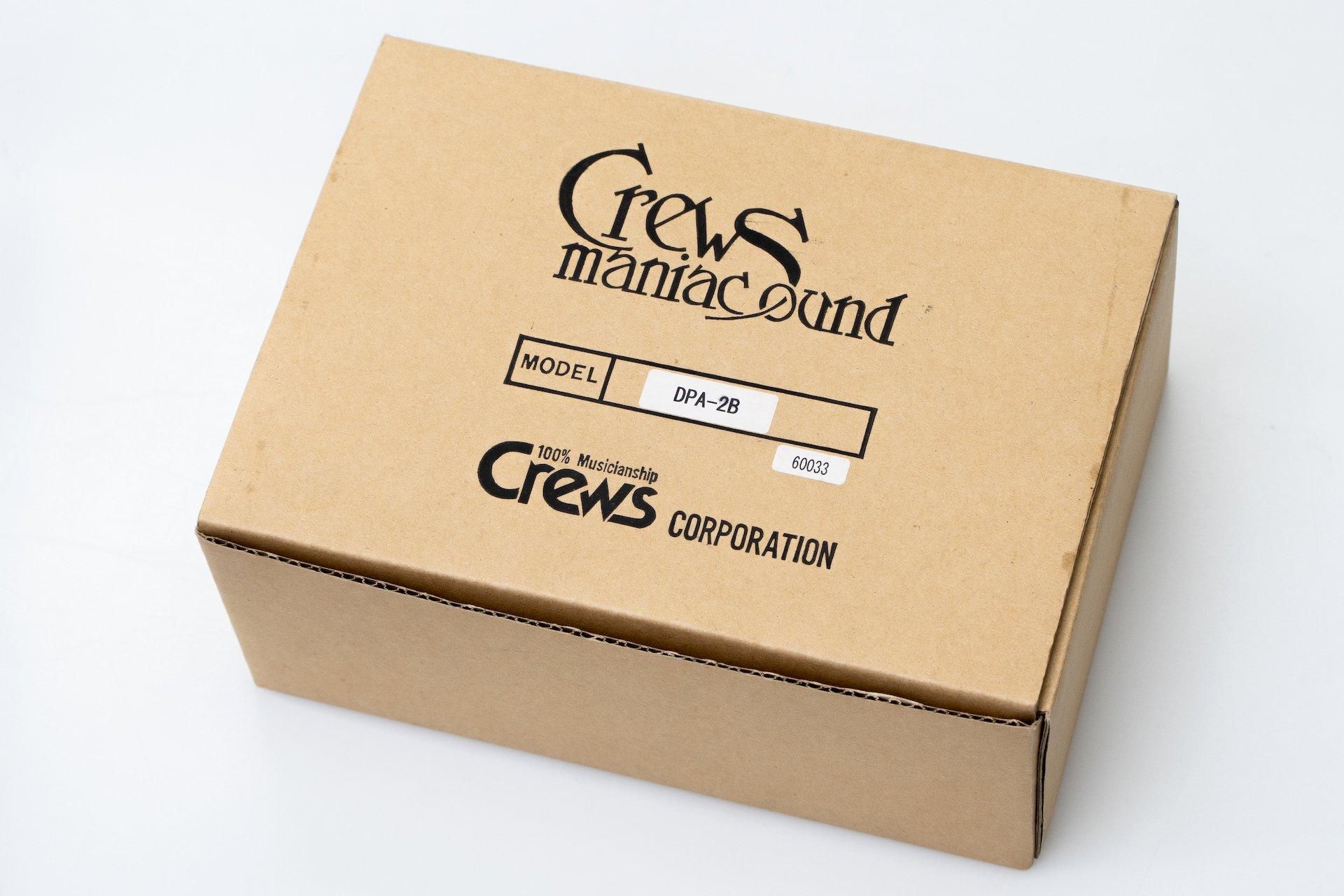 Crews maniac sound DPA-2B 美品 4798f9ec8e6c329e0690b1136bfded