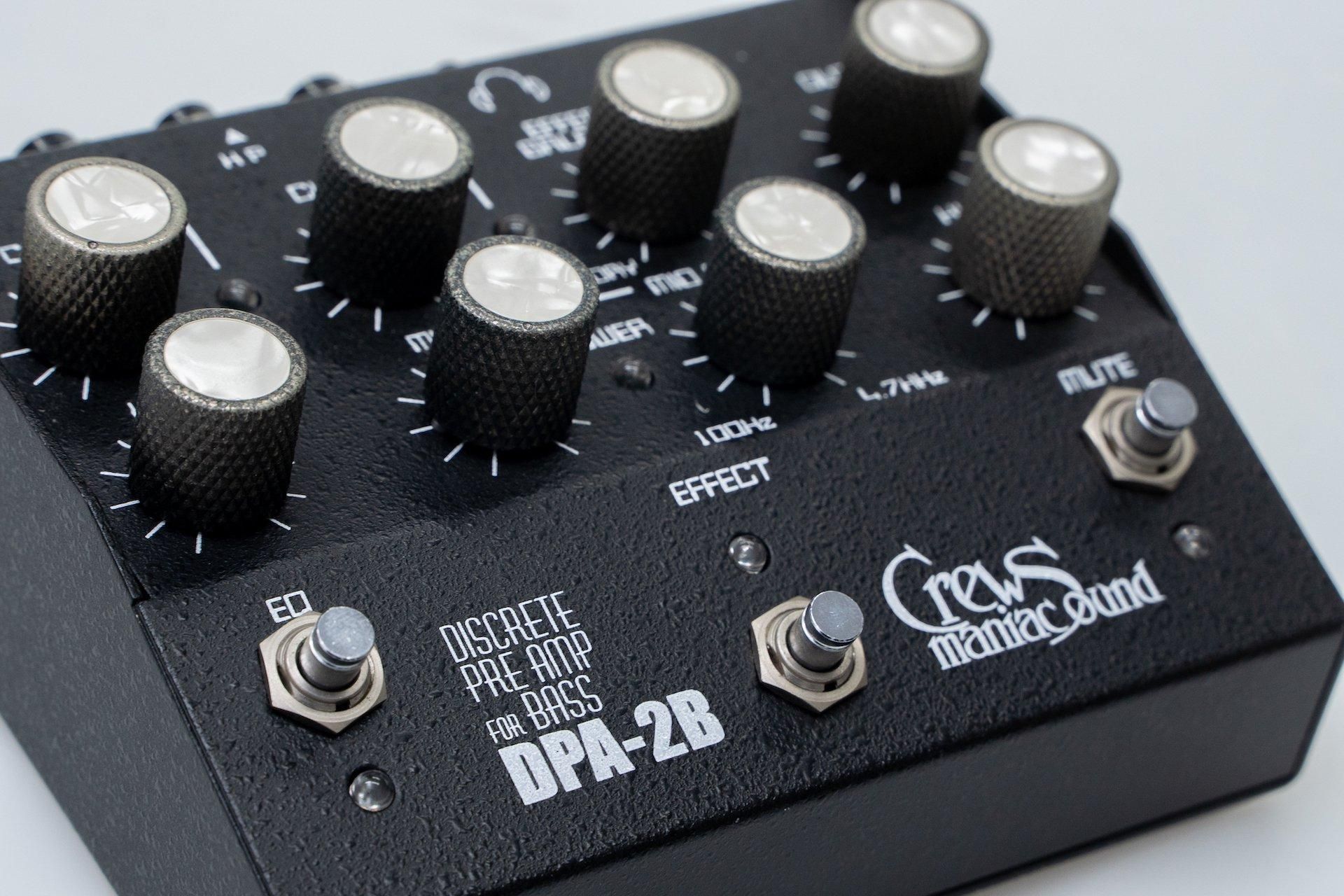 used】Crews Maniac Sound / DPA-2B Discrete Pre Amp for Bass used】Crews Maniac Sound / DPA-2B Discrete Pre Amp for Bass