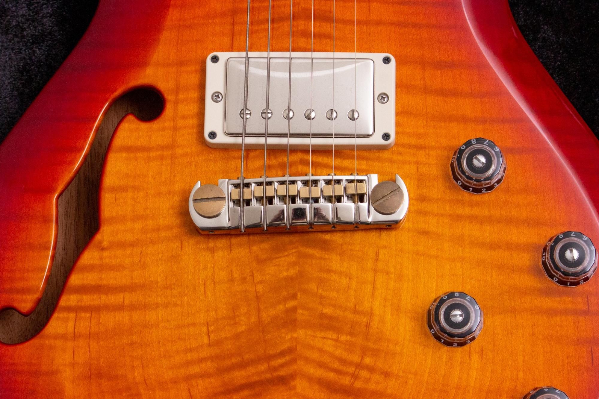 used】PRS(Paul Reed Smith) / S2 Singlecut Semi-Hollow Dark Cherry