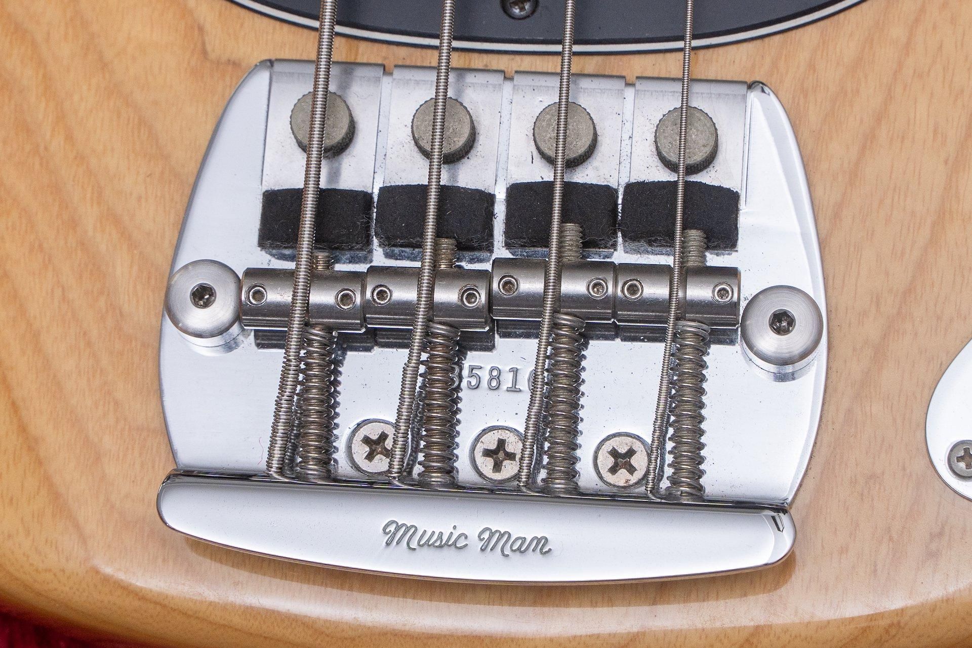 MUSICMAN StingRay 3EQ (USA) 2008年製 嚴選中古入庫- Musicman StingRay4 3EQ H 2008 made in USA 原廠3-band