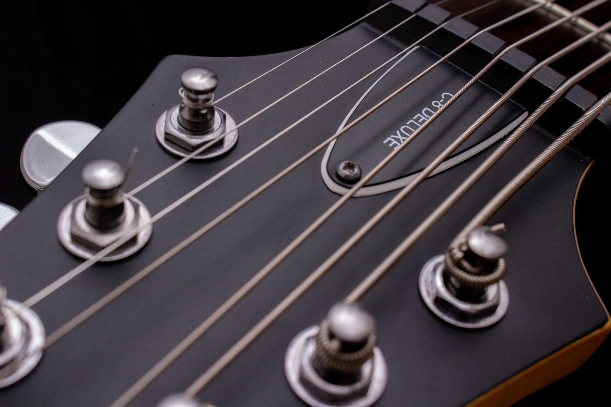 絵描きhiro C「ヘンなギター」 Seventy Seven Guitars EXRUBATO-ZEBRA FINCH SFG (サーフ