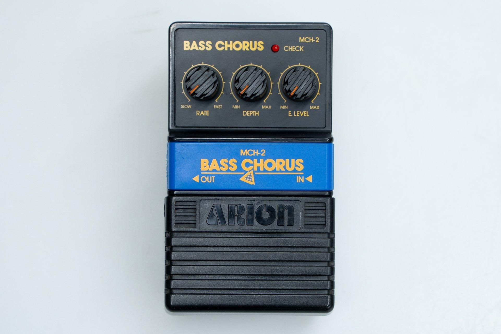 ARION MCH-2 ベースコーラスエフェクター waxx mod ジャンク品 ARION MCH-2 ベースコーラスエフェクター waxx mod ジャンク品